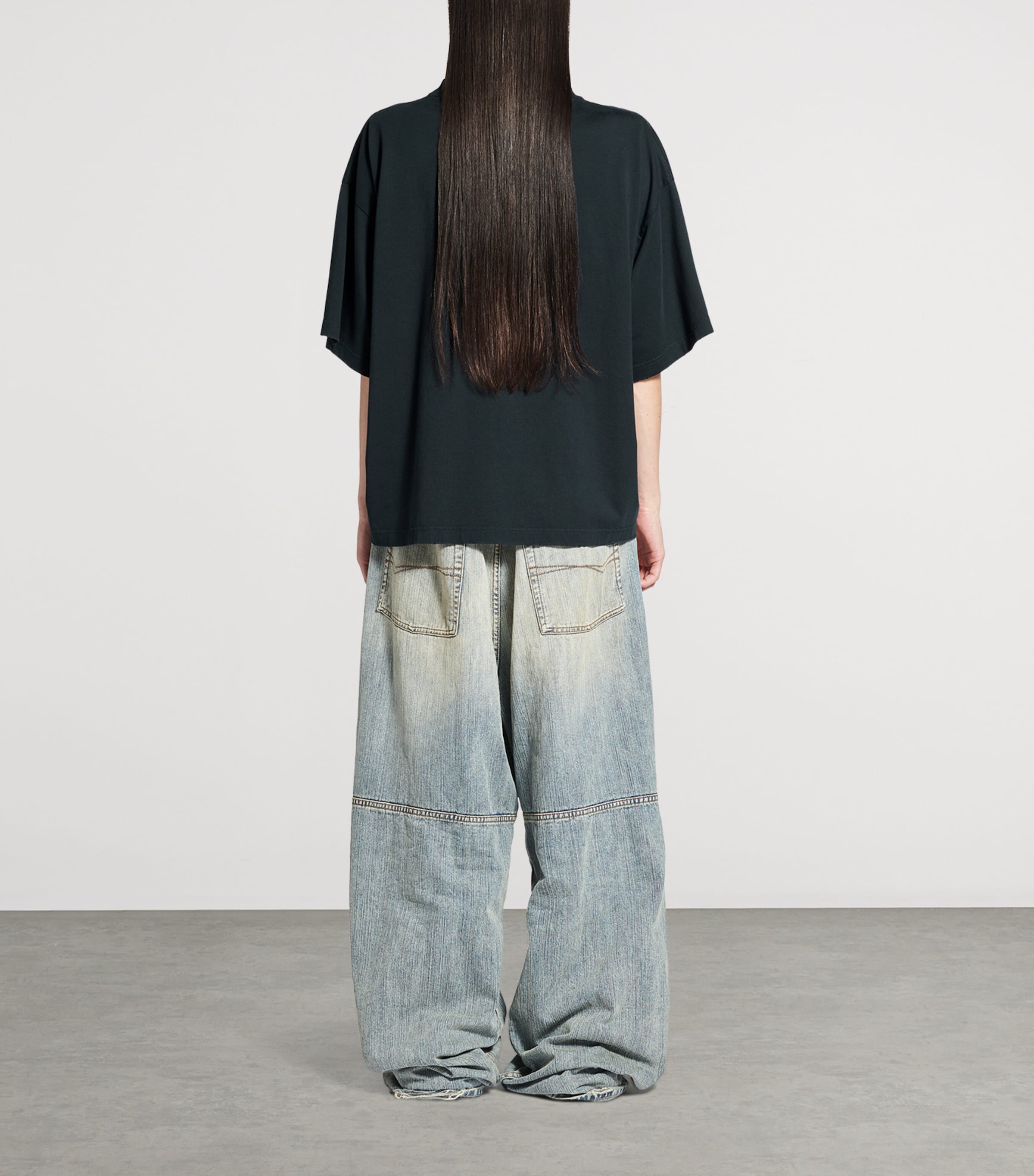 Cotton Cropped Logo T-Shirt 1083 Image 5