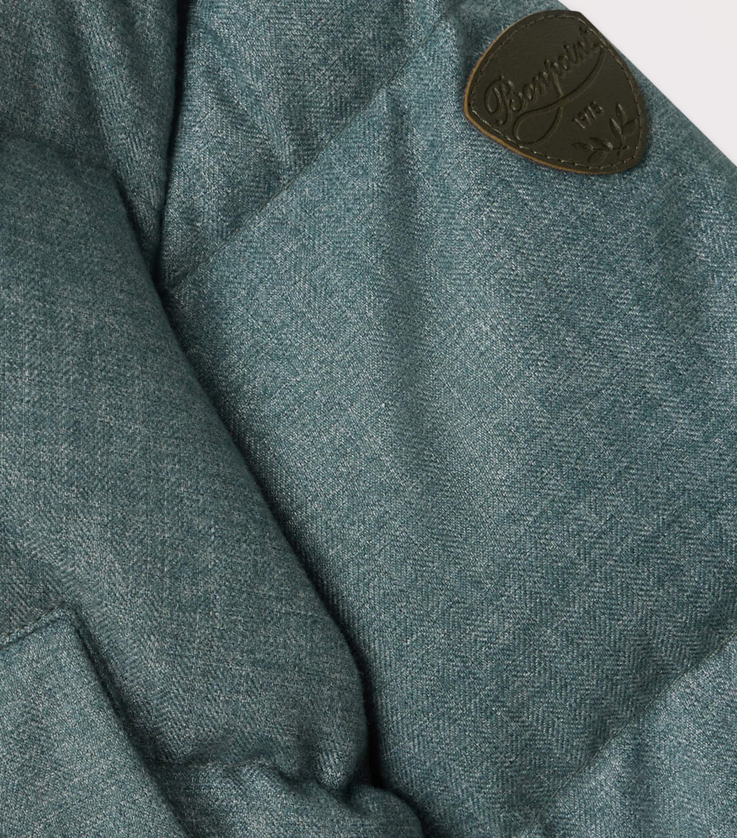 Down Winter Jacket (12-18 Months) VERT DE GRIS Image 3