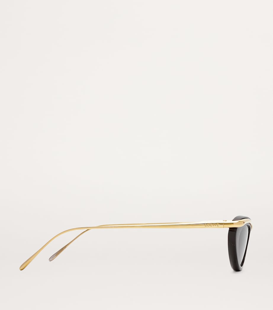 Whirl Cat Eye Sunglasses BLACK Image 3