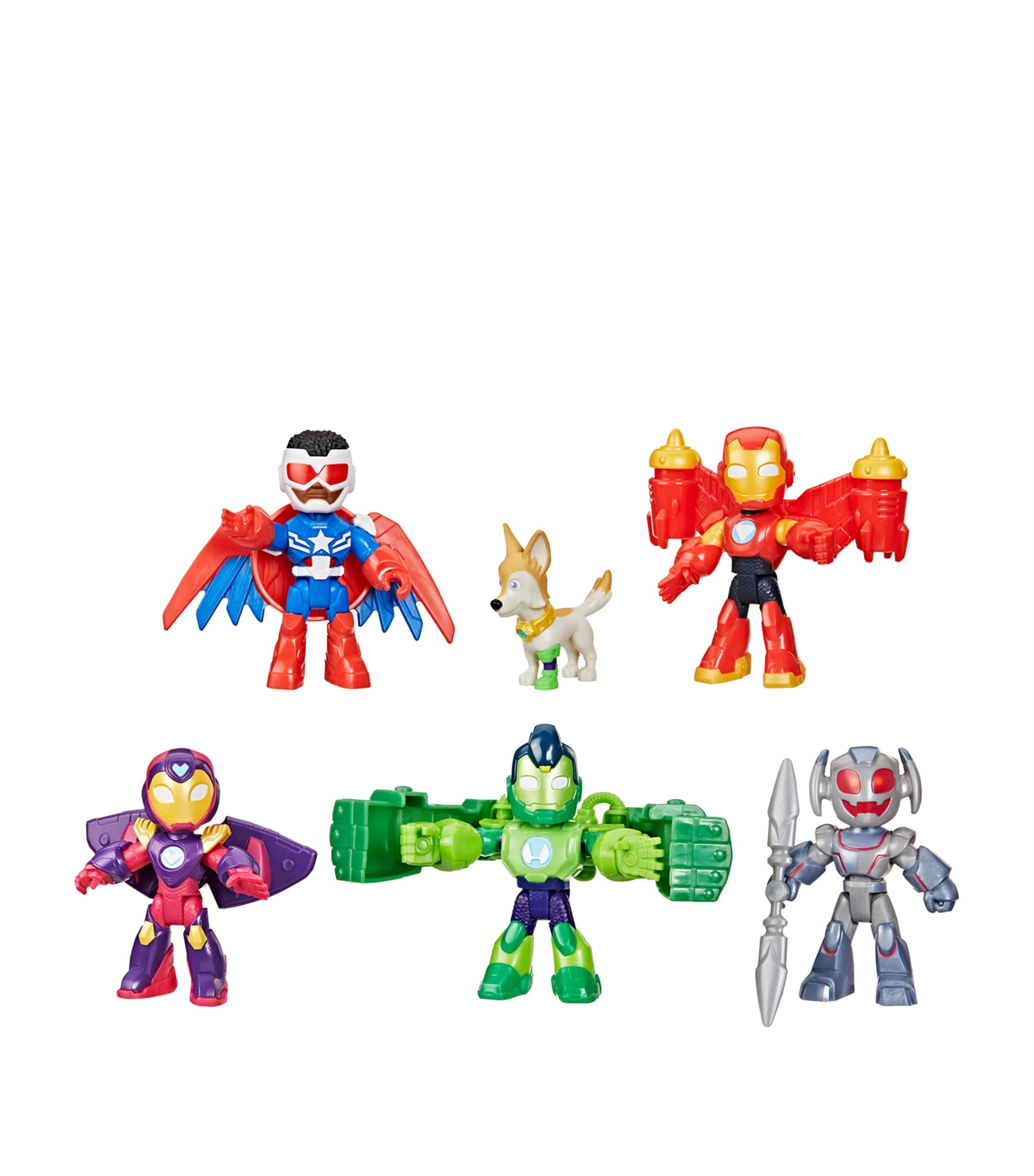 Iron Man and Armored-Up Avengers Figurine Set MULTI Image 4