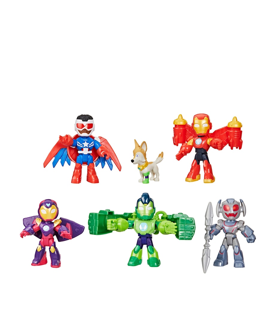 Iron Man and Armored-Up Avengers Figurine Set MULTI Image 4