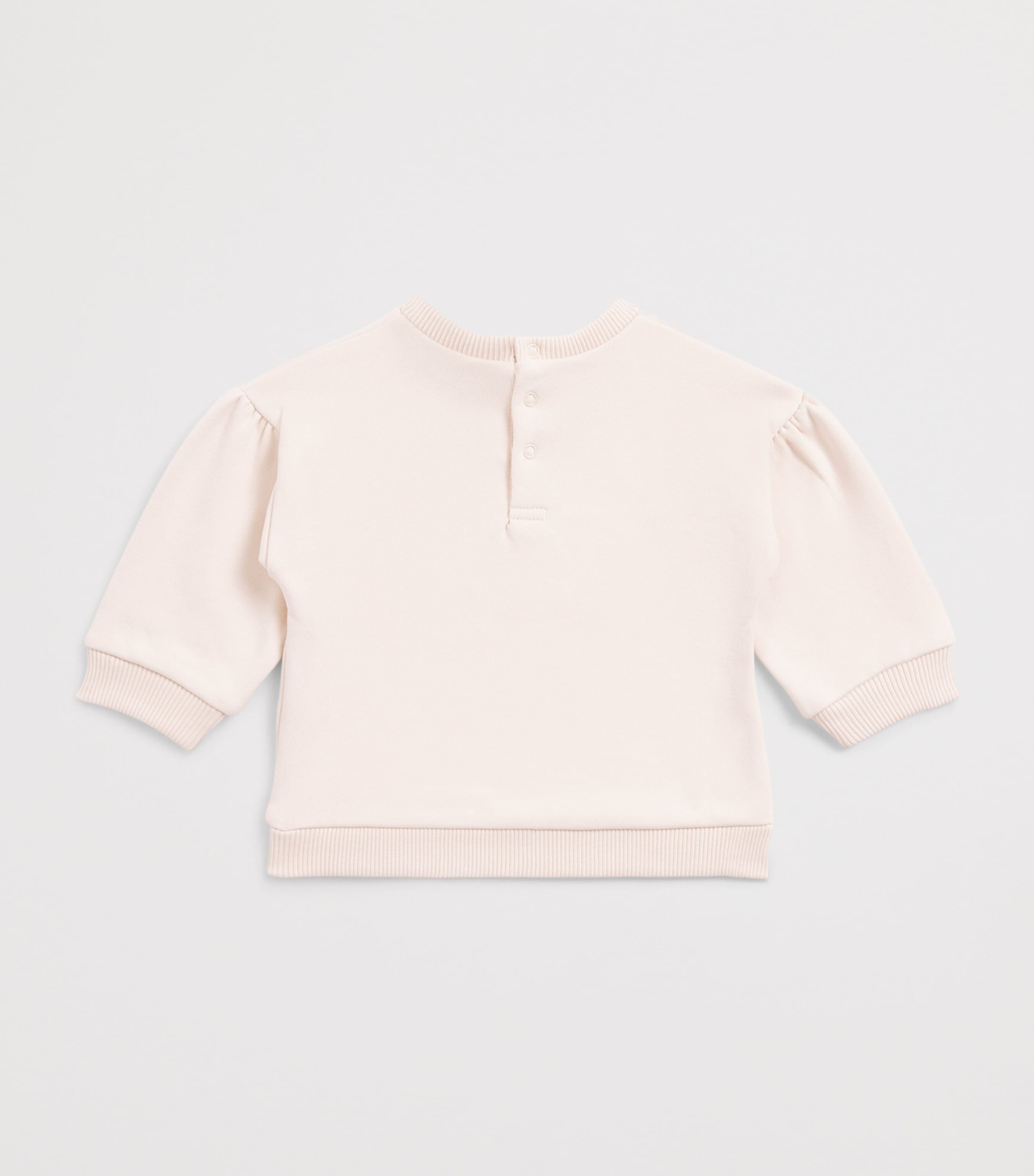 Chloé Kids Cotton Logo Sweatshirt (18 Months-3 Years) Pink Image 2