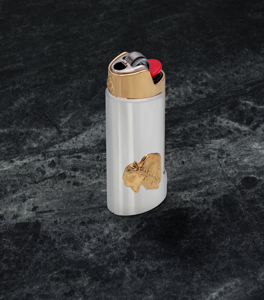 Jacques Marie Mage Yellowstone VI Artemis Lighter Case Silver Burnished Image 2