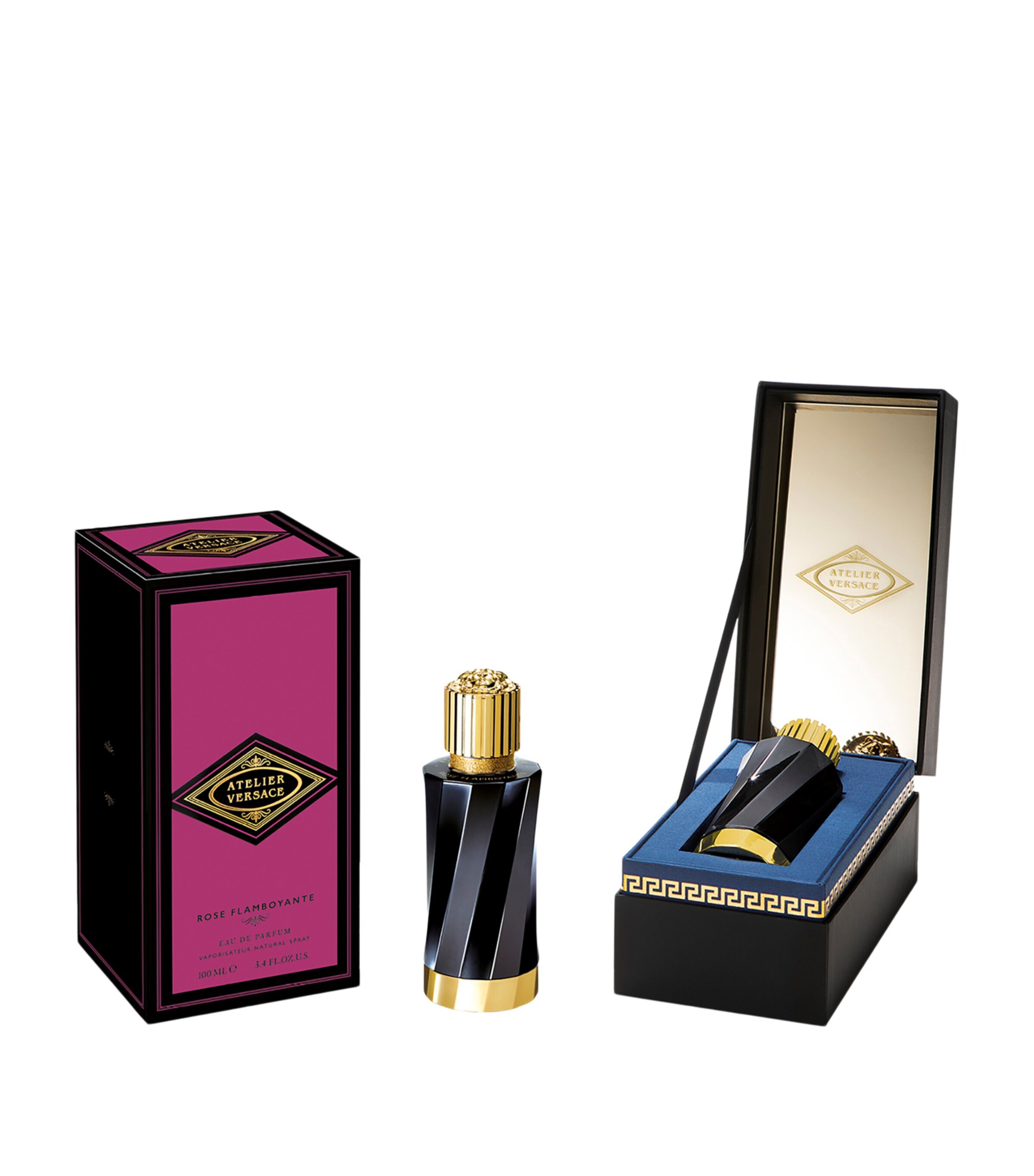 Versace Atelier Rose Flamboyante Eau de Parfum (100ml) Image 2