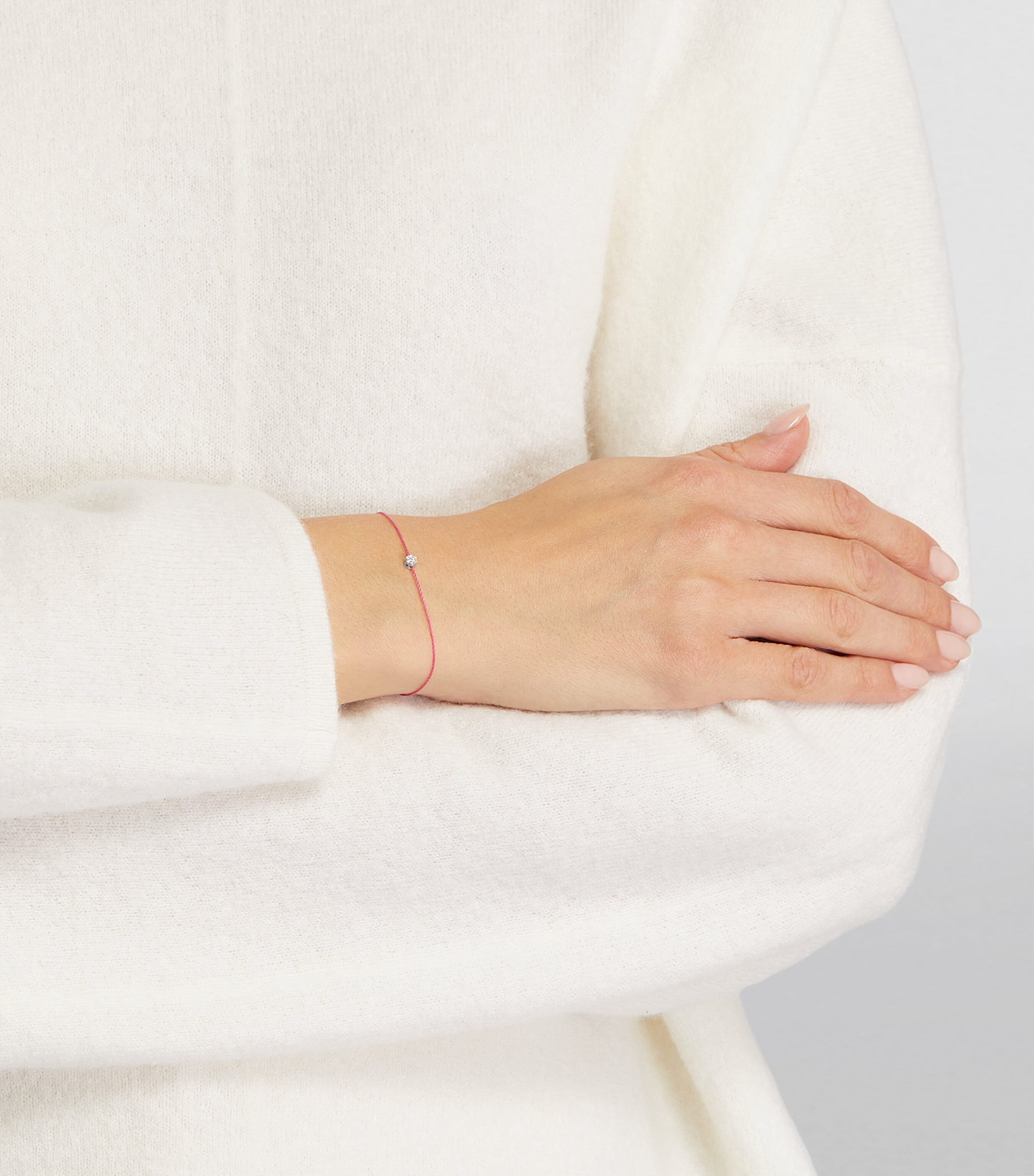 Redline White Gold and Diamond Illusion Bracelet | Harrods US