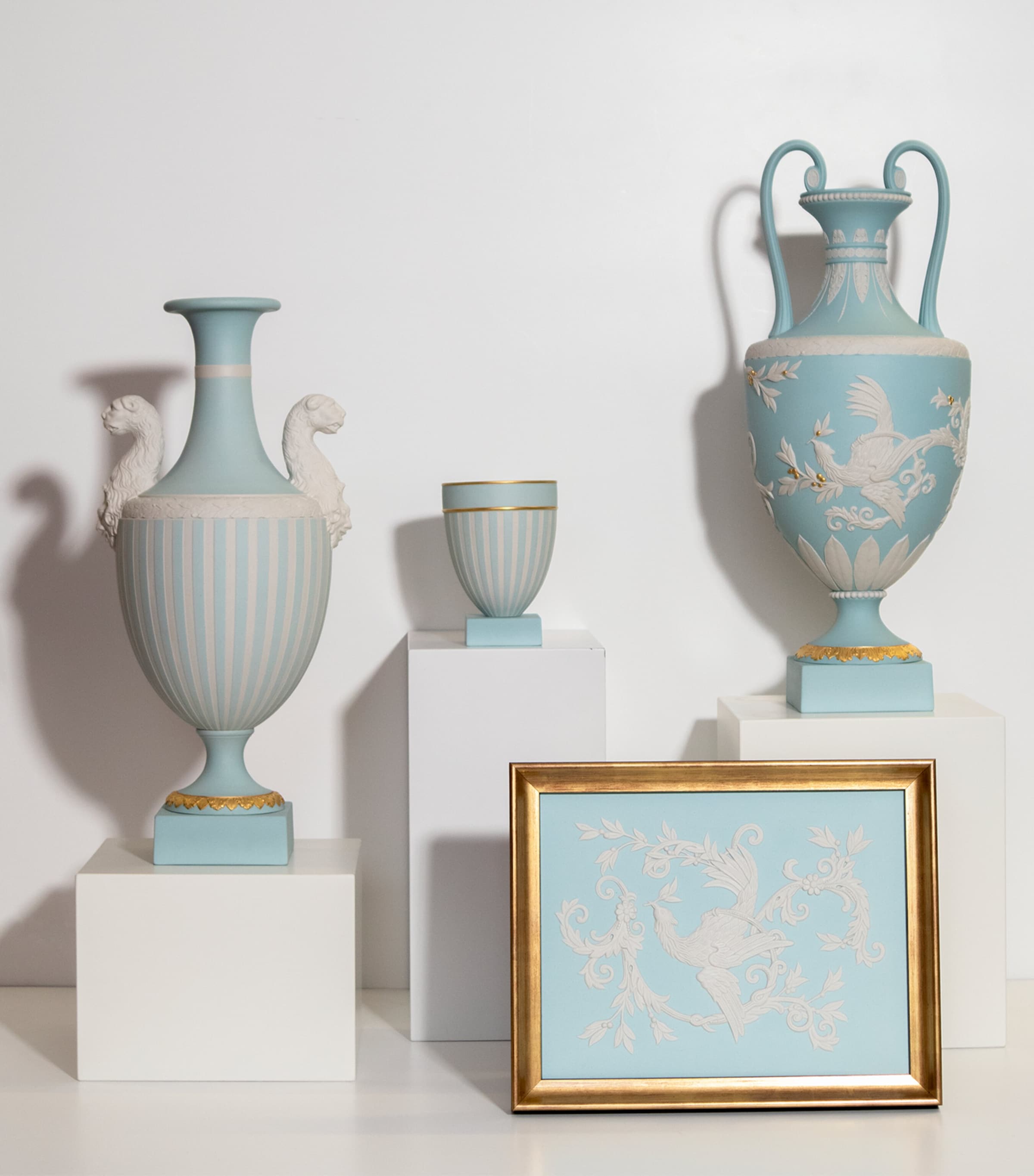 Phoenix Vase (44cm) TURQUOISE Image 2