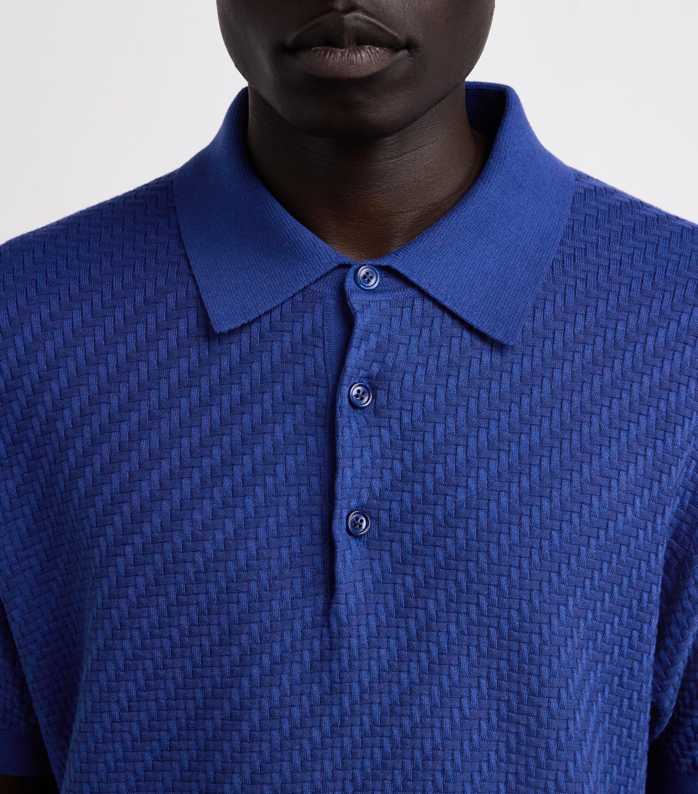 Cotton-Silk-Cashmere Polo Shirt 4848 Image 6