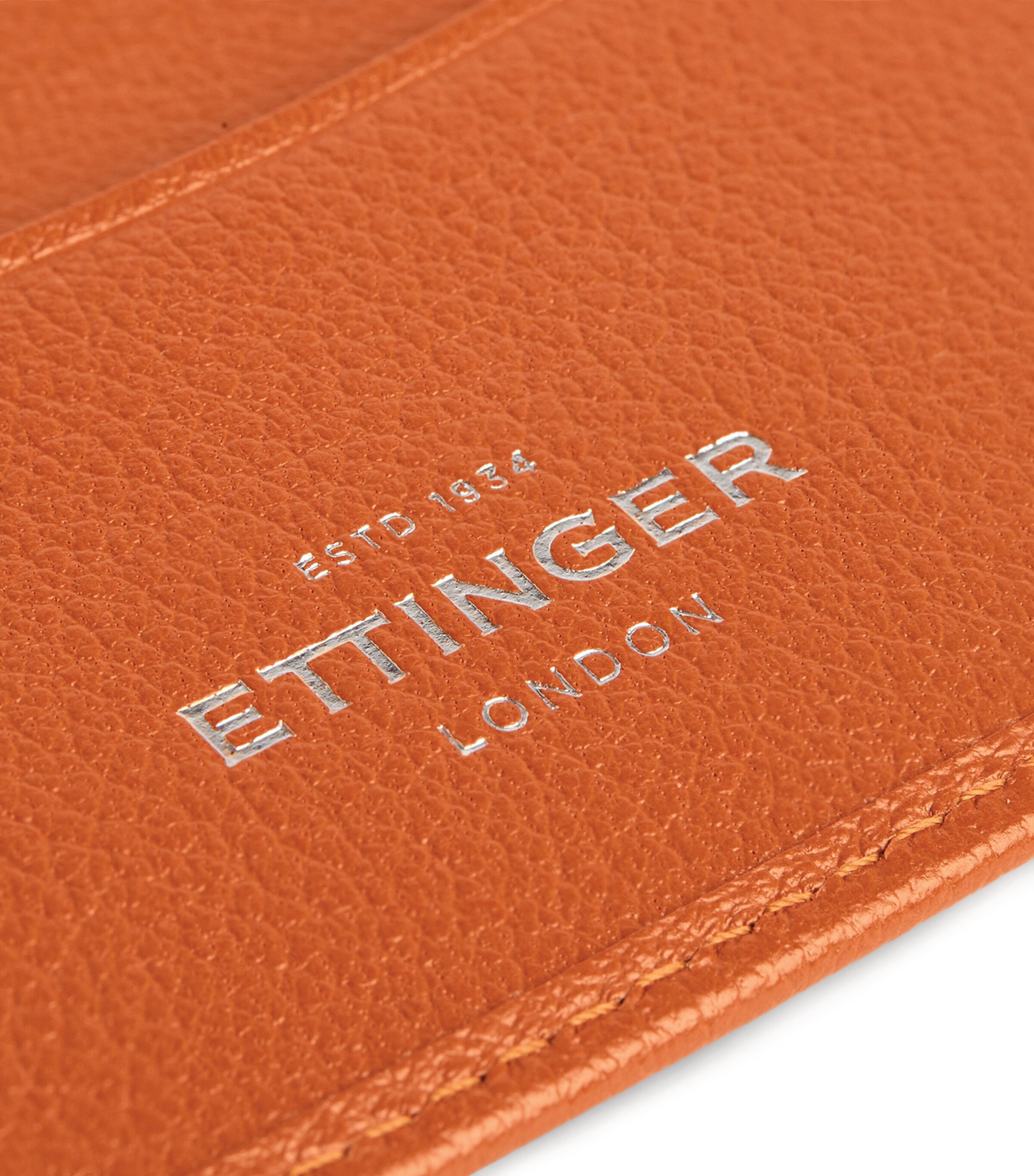 Ettinger 6-Slot Capra Bifold Wallet Tan Image 4