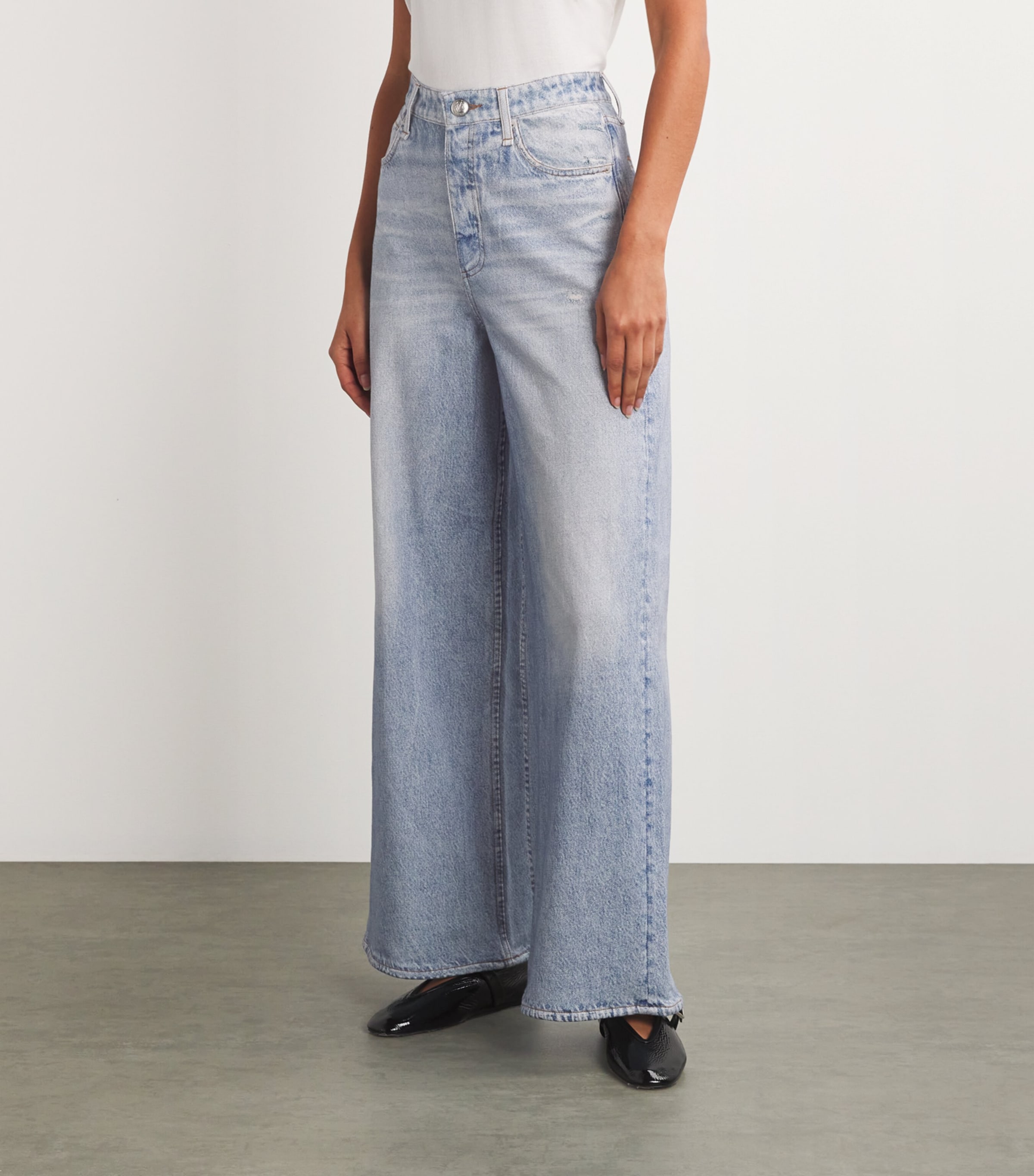 送料関税込【'S Max Mara】Sophie denim wide-leg pants Women's Jeans and Denim | Max Mara