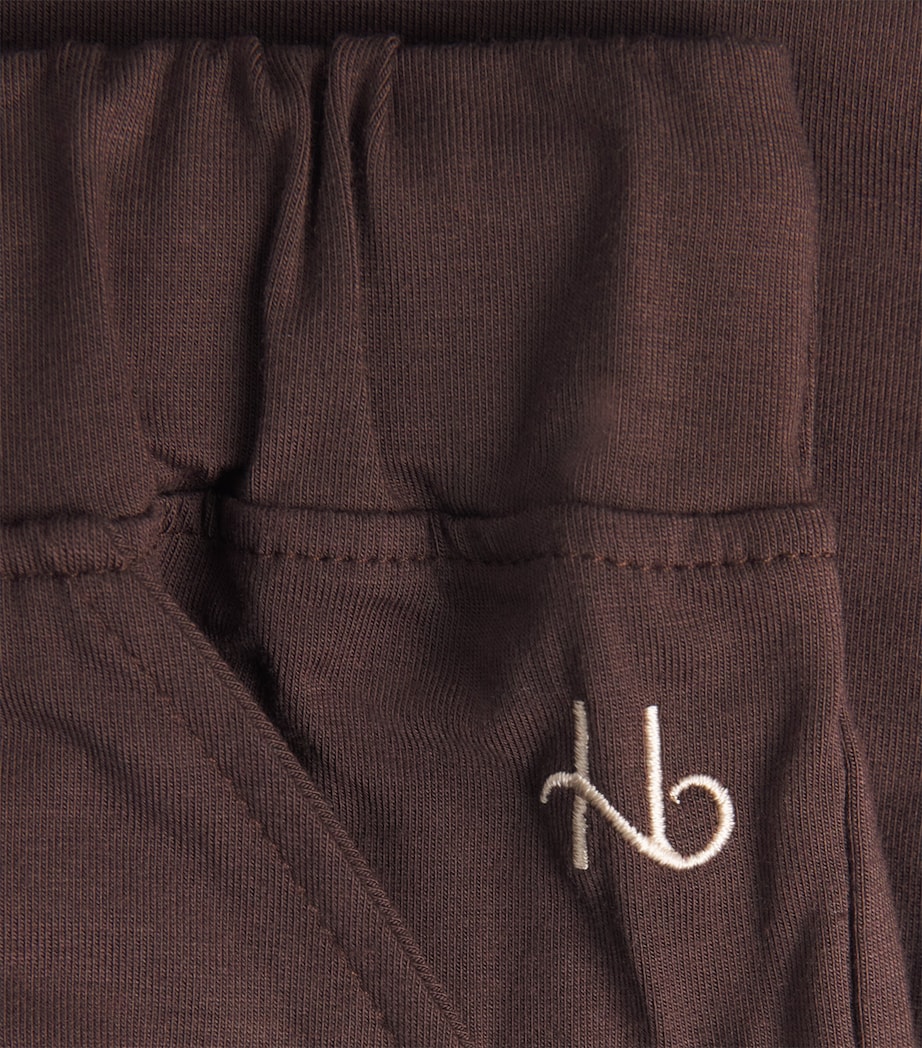 Homebody Mens Drawstring Pyjama Bottoms Coffee Bean Image 6