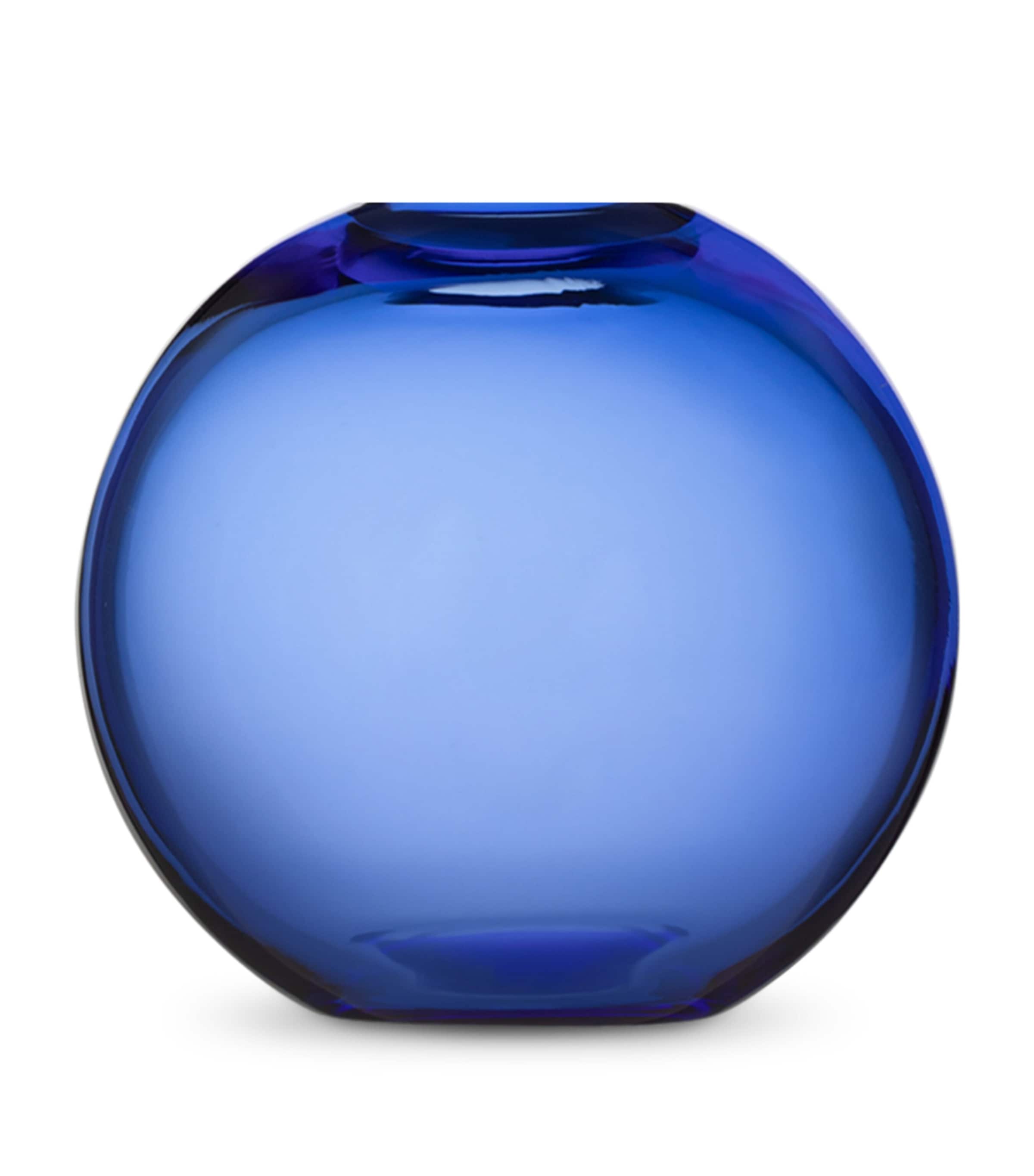 Glass Carretto Vase (10cm) UC005 BLUETTE Image 1