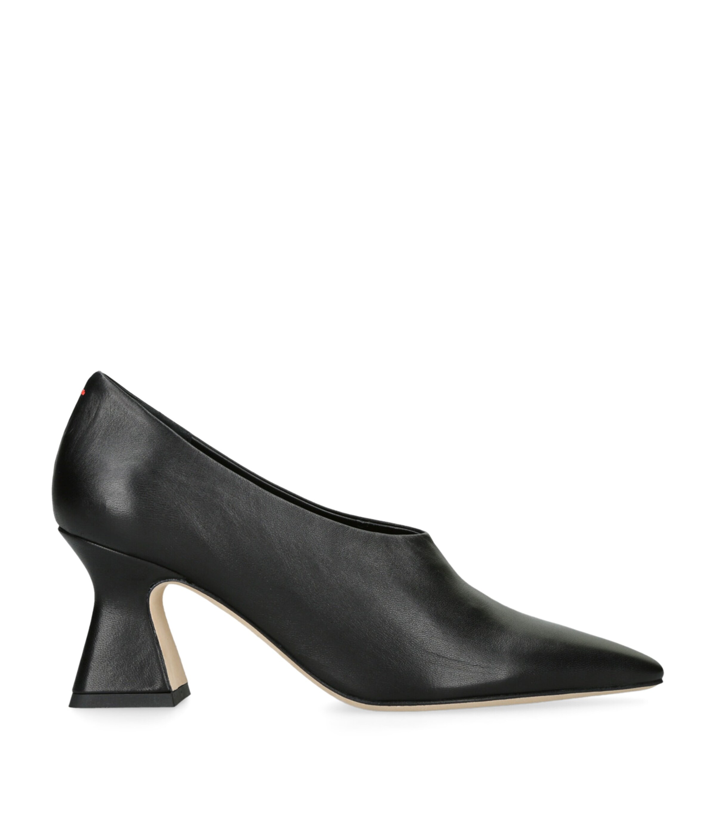 Leather Nova Pumps 50 BLACK Image 1