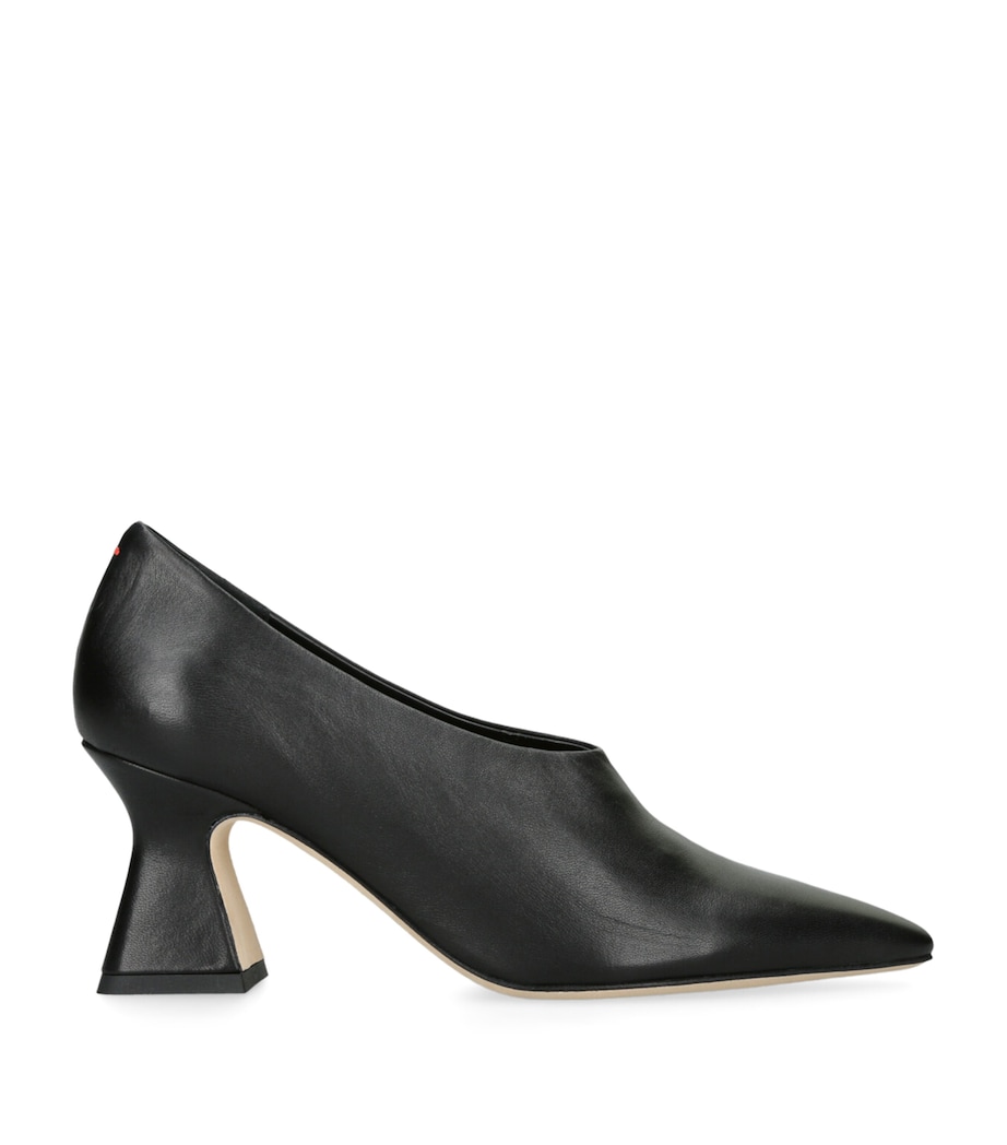 Leather Nova Pumps 50 BLACK Image 1