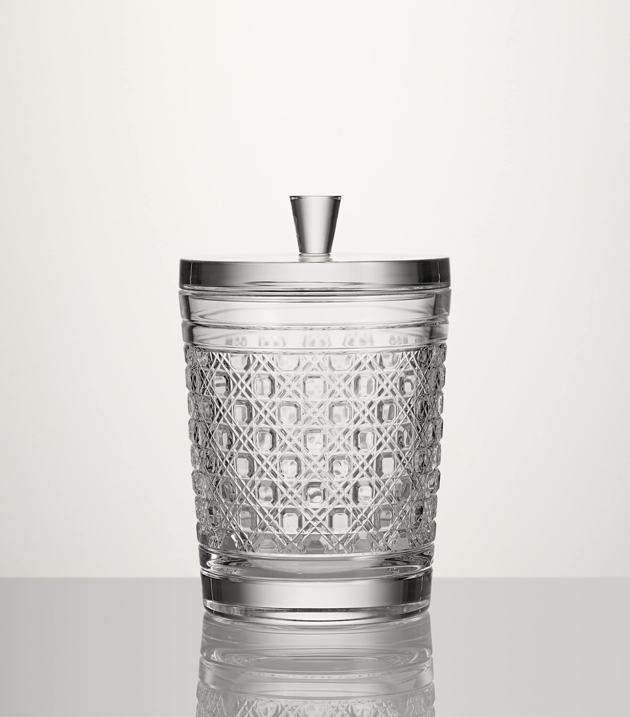 Waterford Crystal Opulence Biscuit Barrel (19cm) Clear Image 3