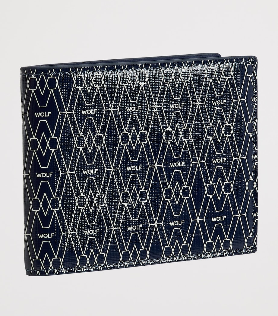 Signature Billfold Wallet BLUE Image 4