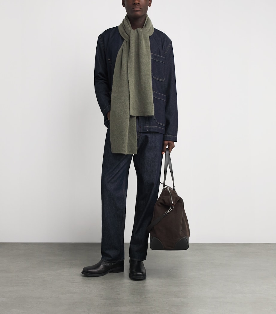 Lambswool Classic Scarf CROCO Image 2