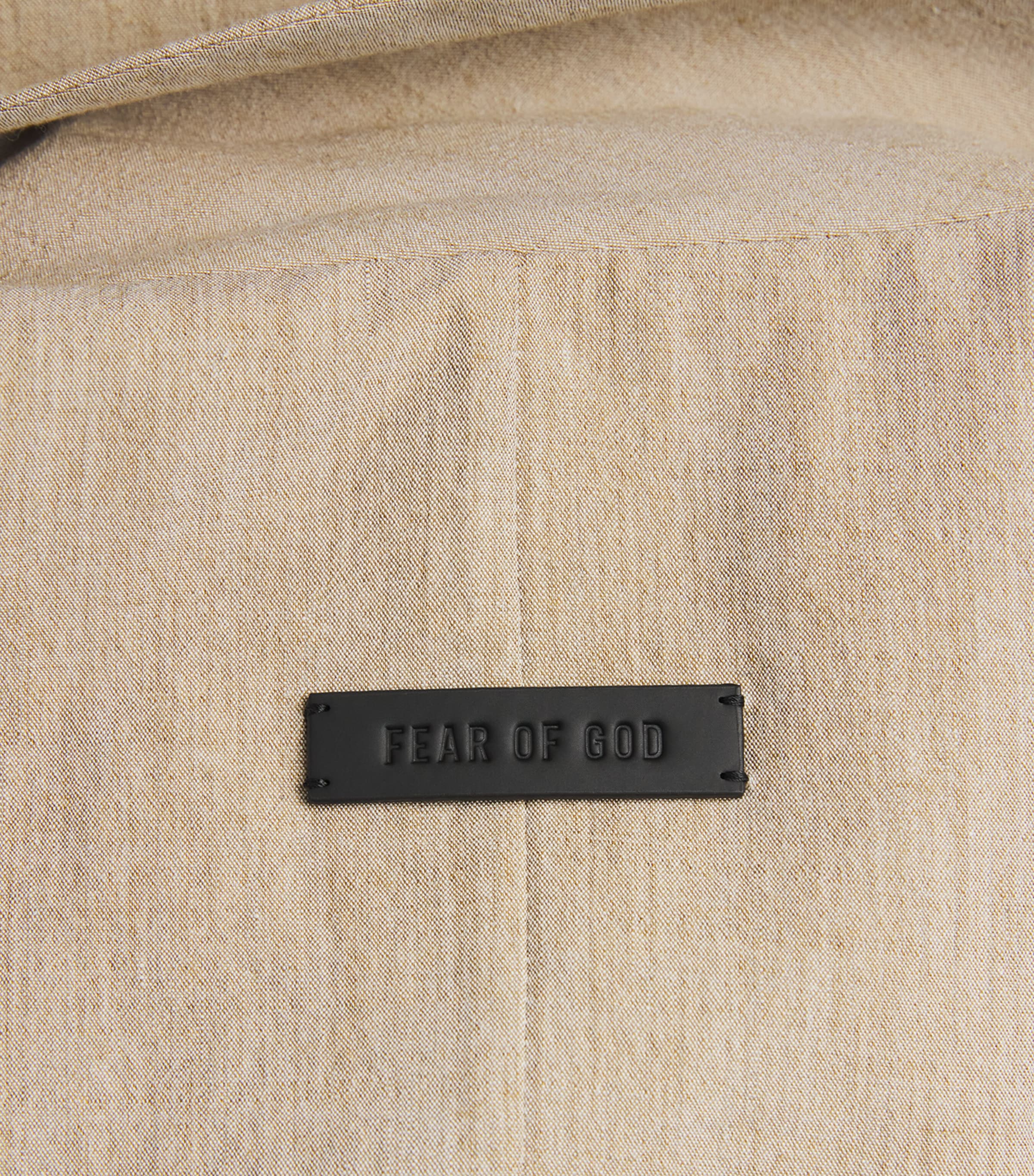 Virgin Wool-Cotton Unlined California Blazer DUNE PEARL Image 5