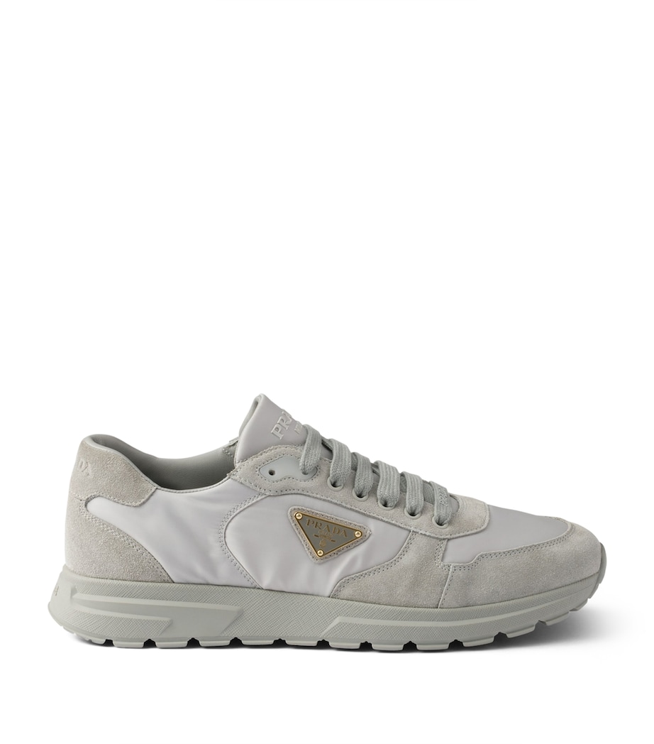 Re-Nylon and Suede Prax 2.0 Sneakers F0424 Image 2