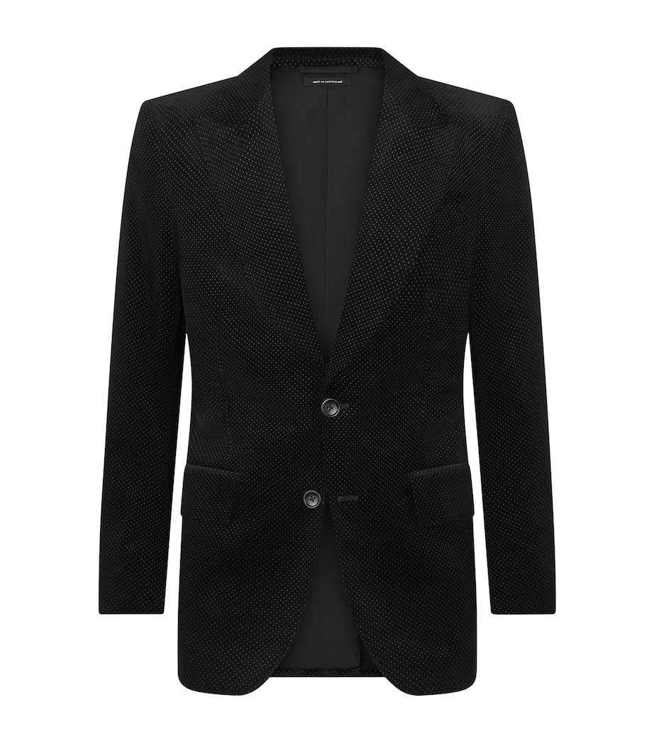 Cotton Dotted Dyllan Blazer NAA Image 1