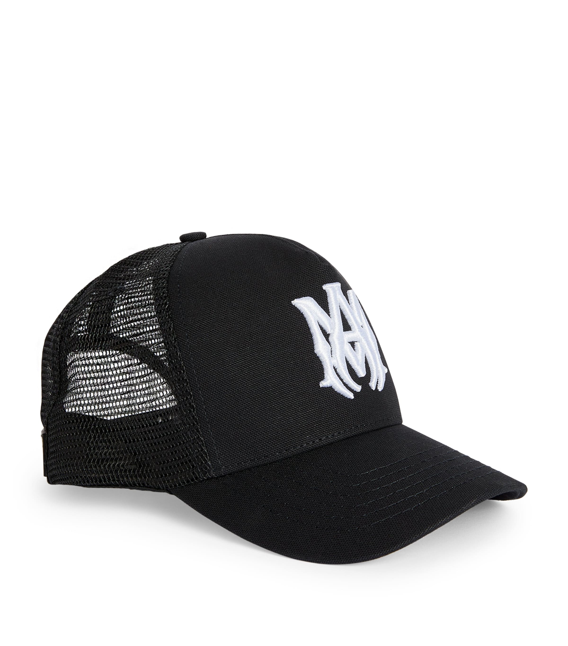Logo Trucker Cap BLACK / WHITE-004 Image 3
