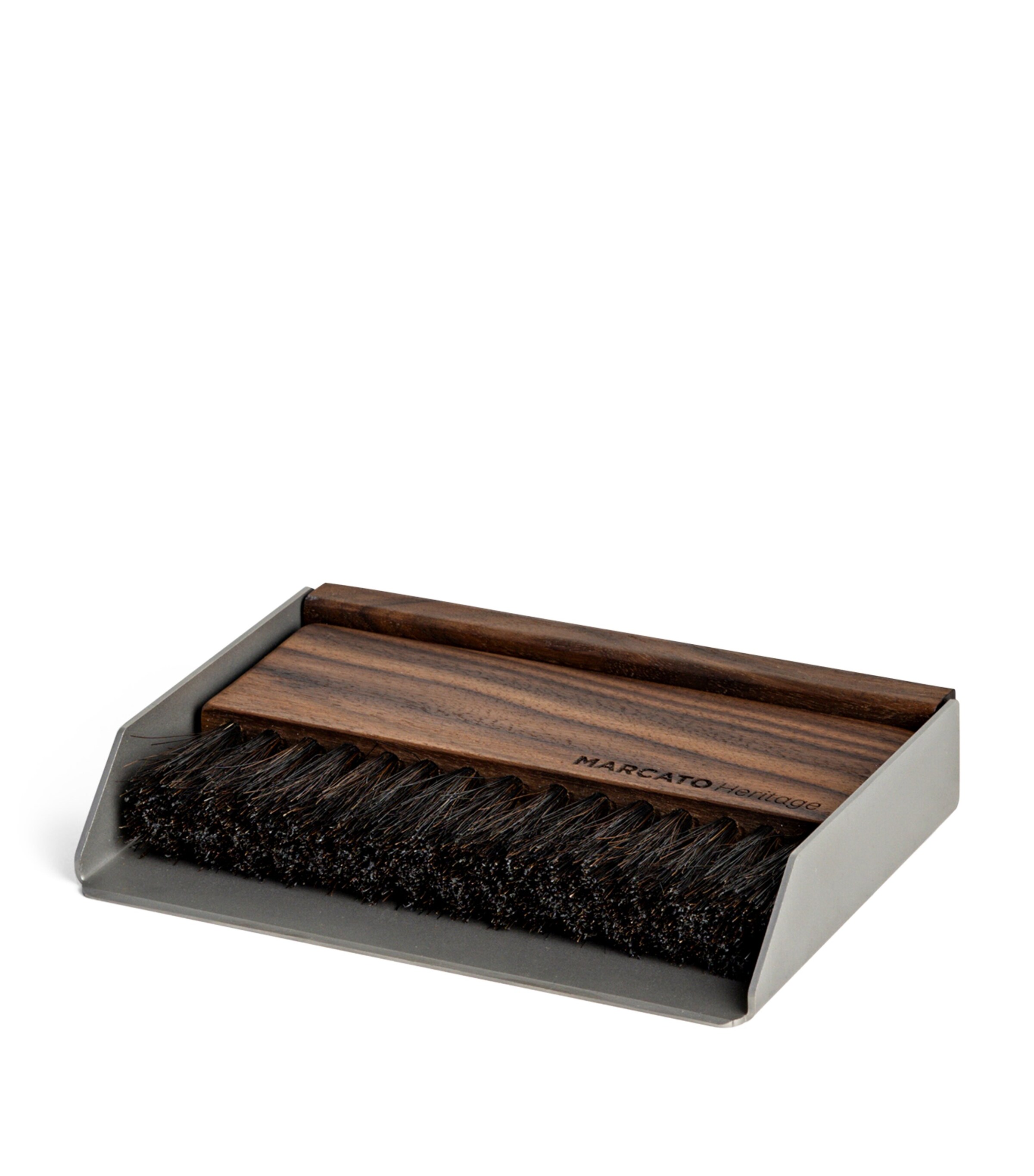 Briciola Brush and Crumb Catch DARK COLOUR WOOD Image 3
