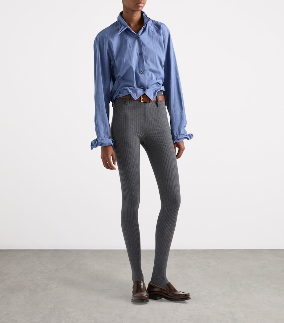 Cotton Shapeable Oversized Shirt F0216 Image 2