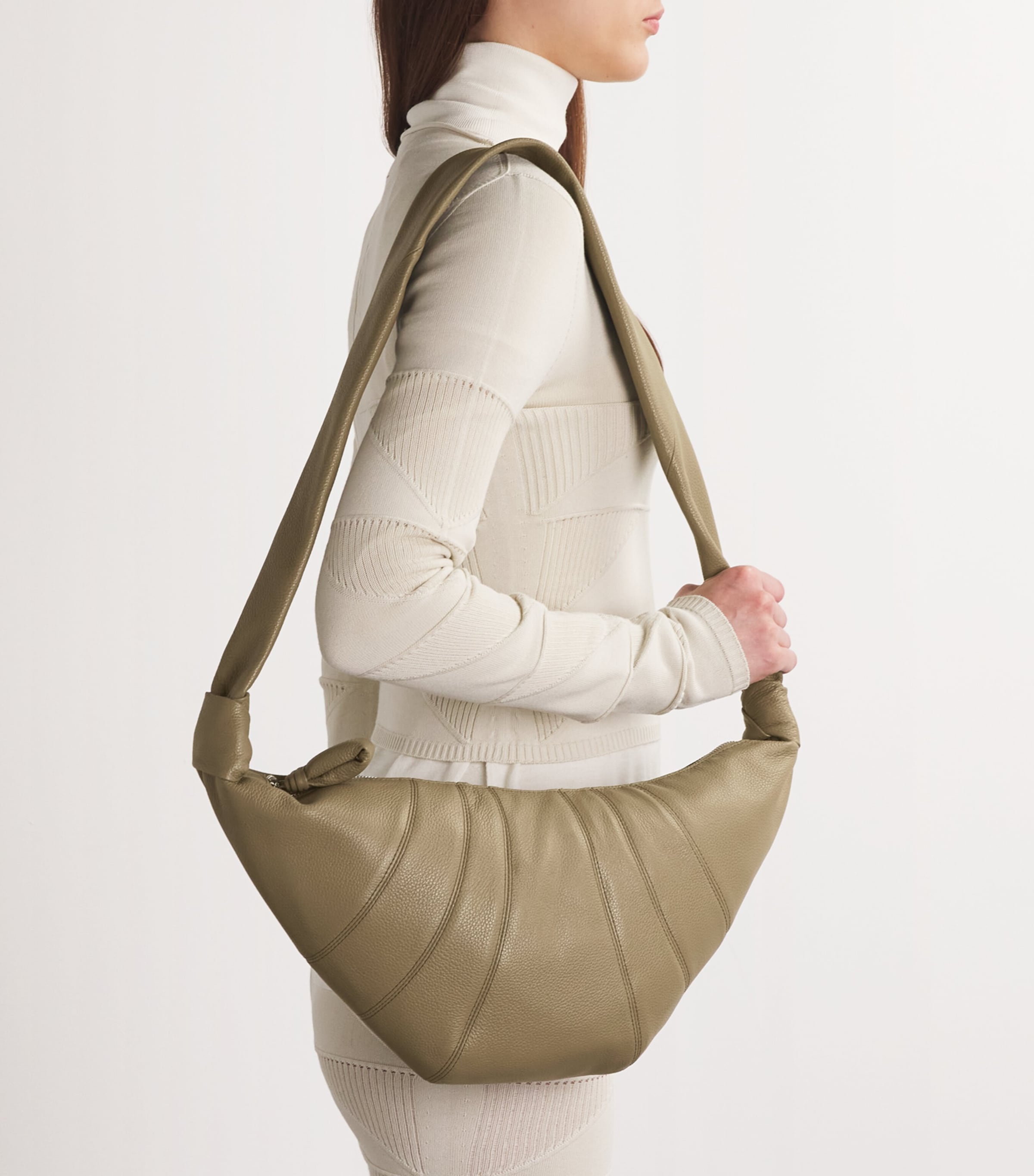 lemair MEDIUM CROISSANT BAG GINGER Lemaire Unisex Medium Croissant 