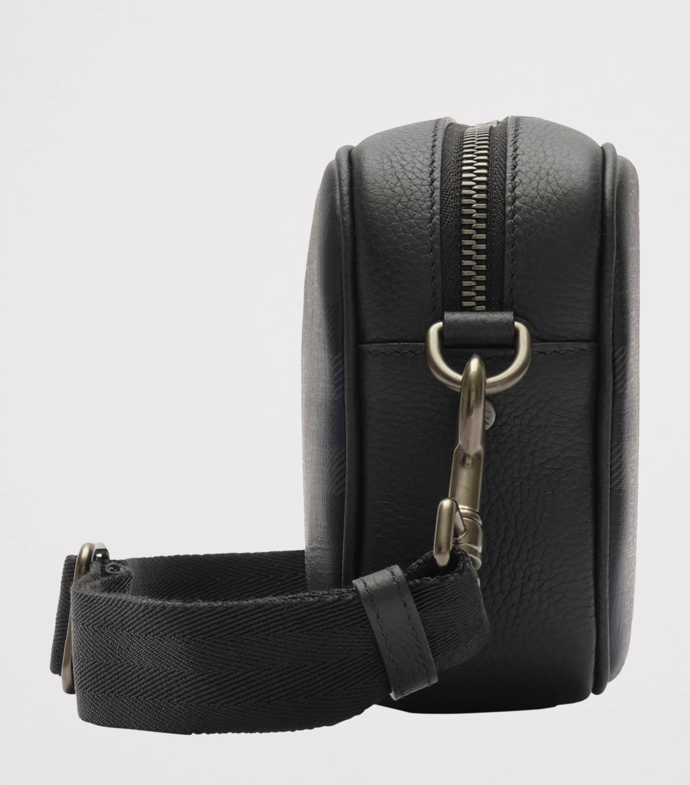 Burberry Mini City Check Cross-Body Bag Iron Image 3