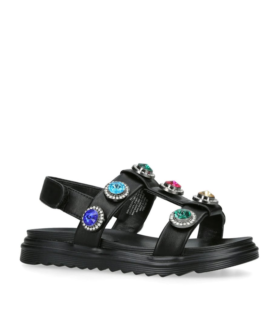 Mini Orson Crystal Sandals BLACK/COMB Image 1