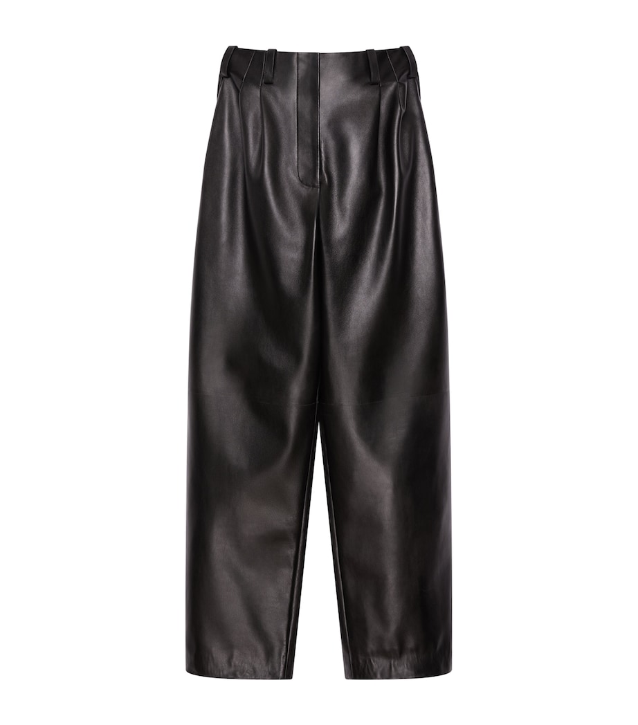 Leather Trousers BLACK Image 1