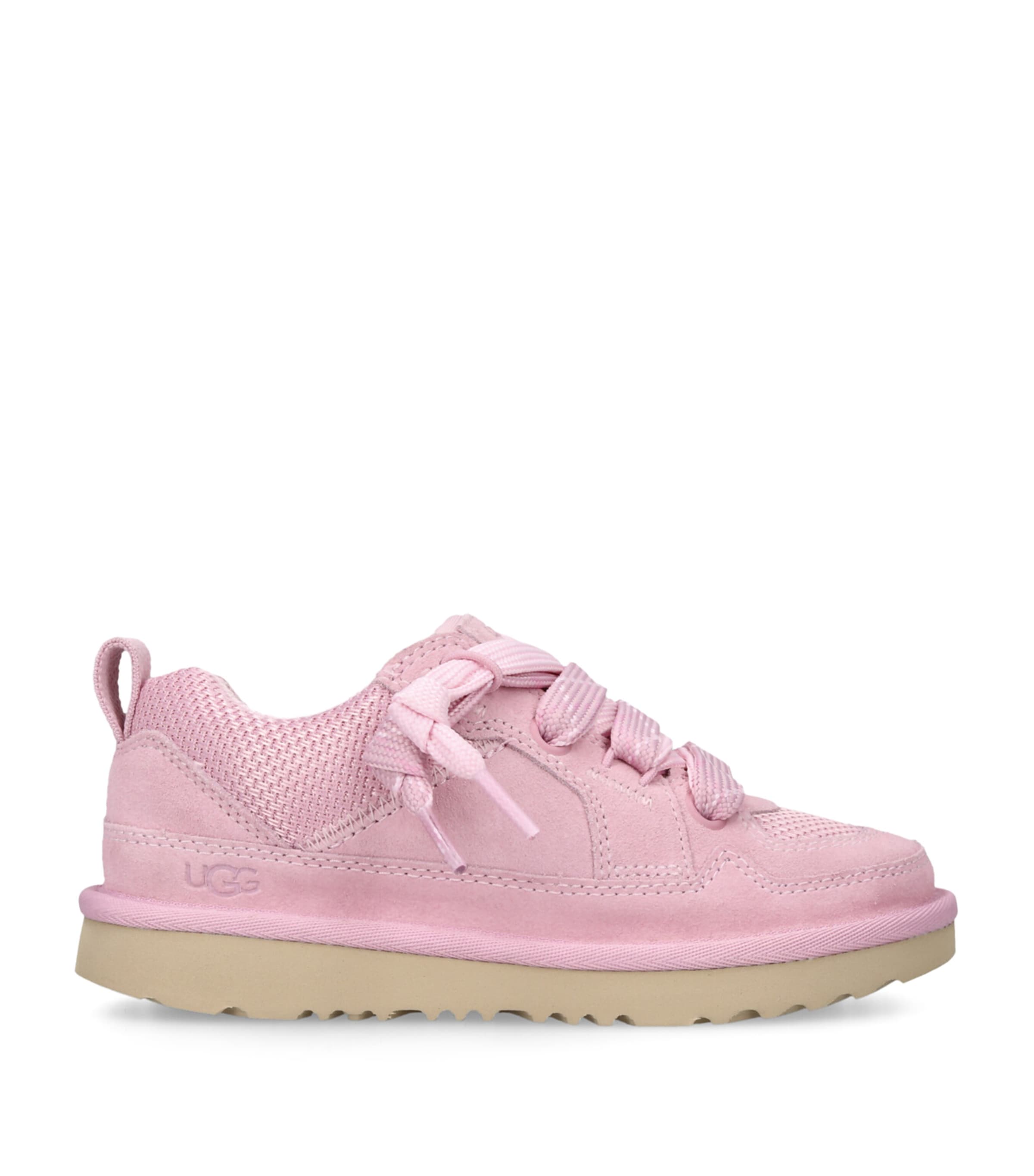 UGG Kids Suede Low-Top Lowmel Sneakers Pink Image 1
