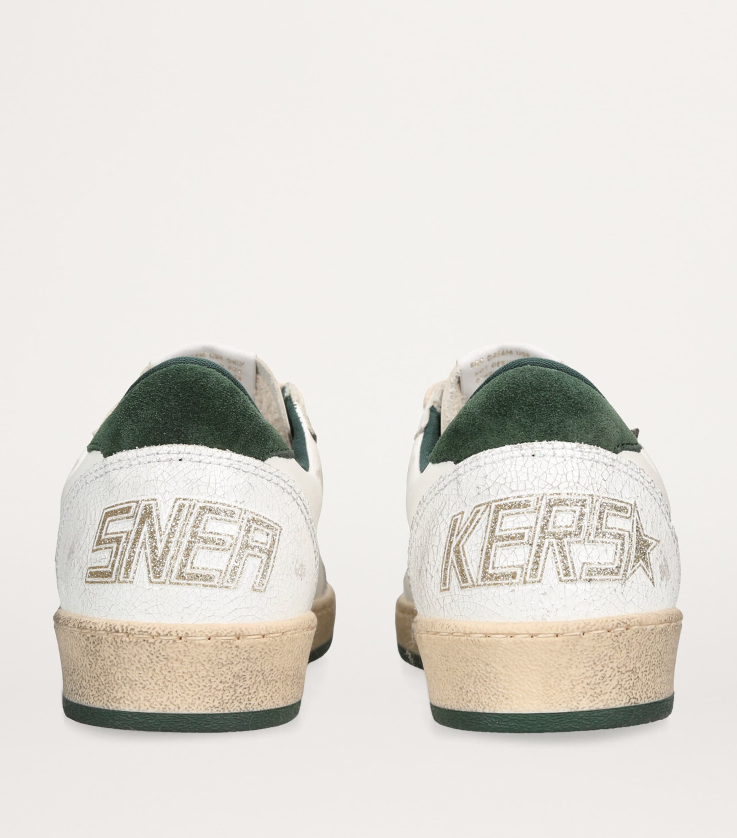 Leather Ball Star Sneakers WHITE/COMB Image 3