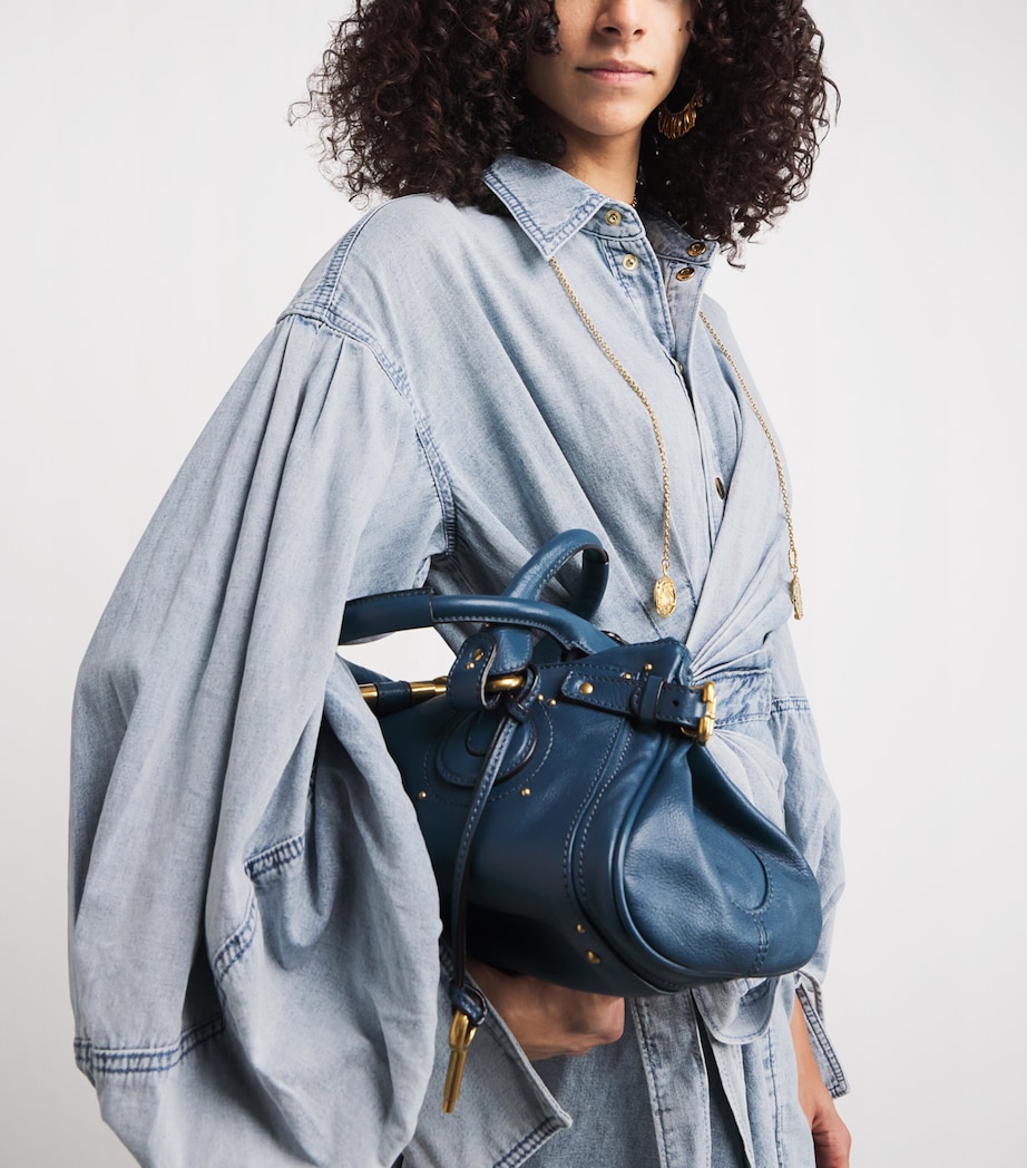 Denim Rebellion Wrap Mini Dress CSW CASTAWAY Image 6