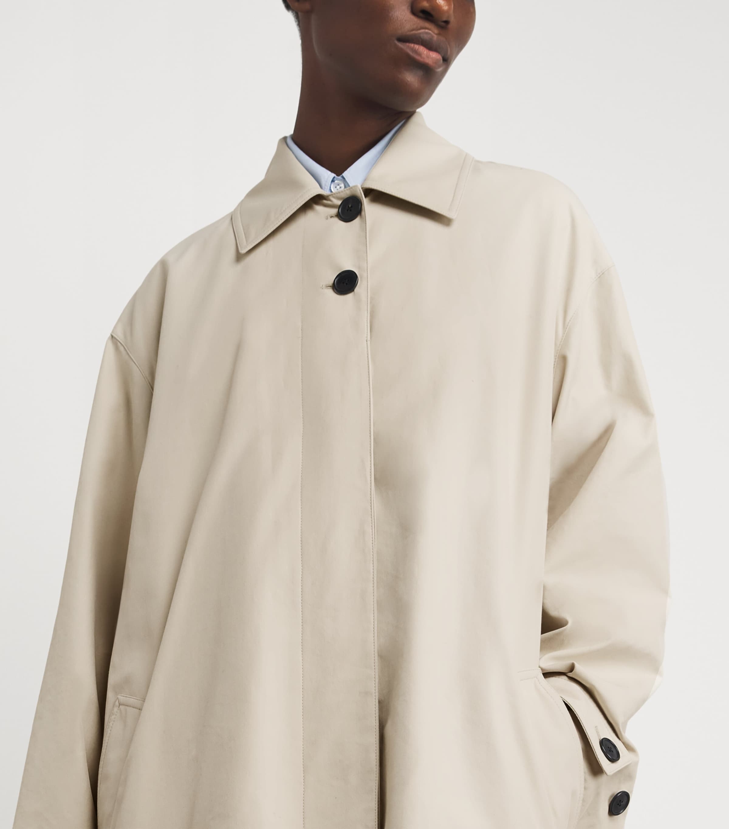 Lolana Trench Coat PORCELAIN Image 5
