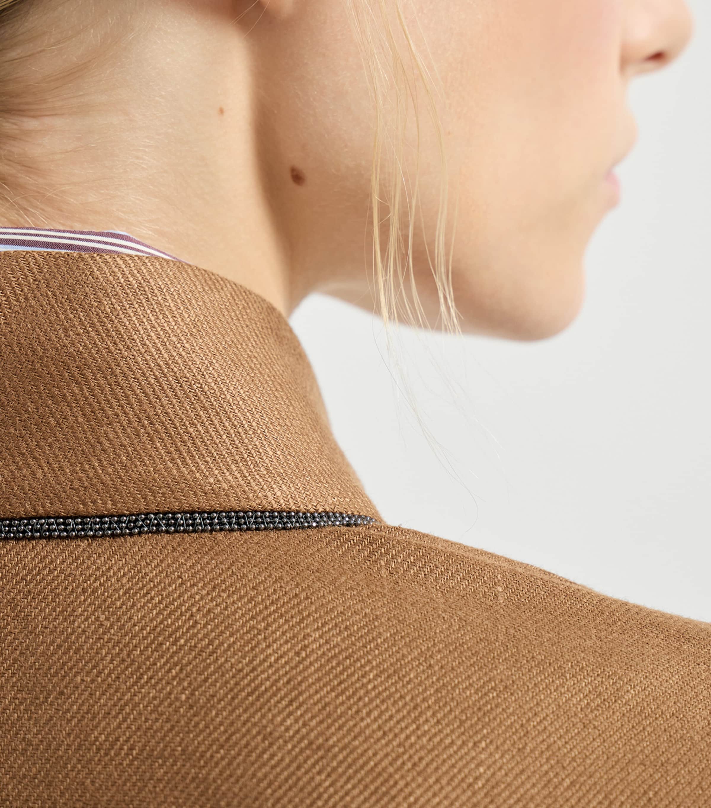 Linen Blazer C9850 Image 6