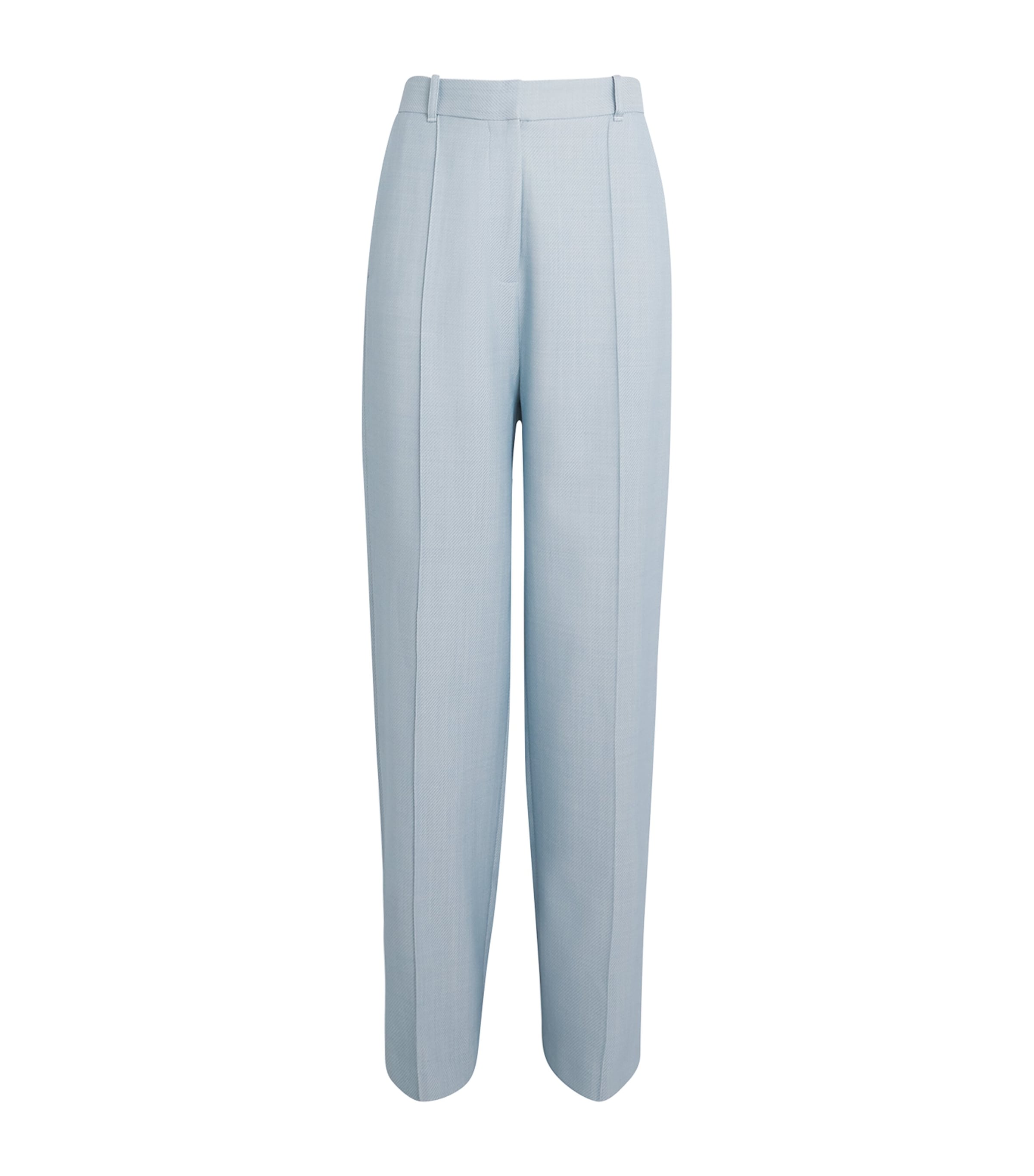 Camilla And Marc Gehry Straight Tailored Trousers In Blue