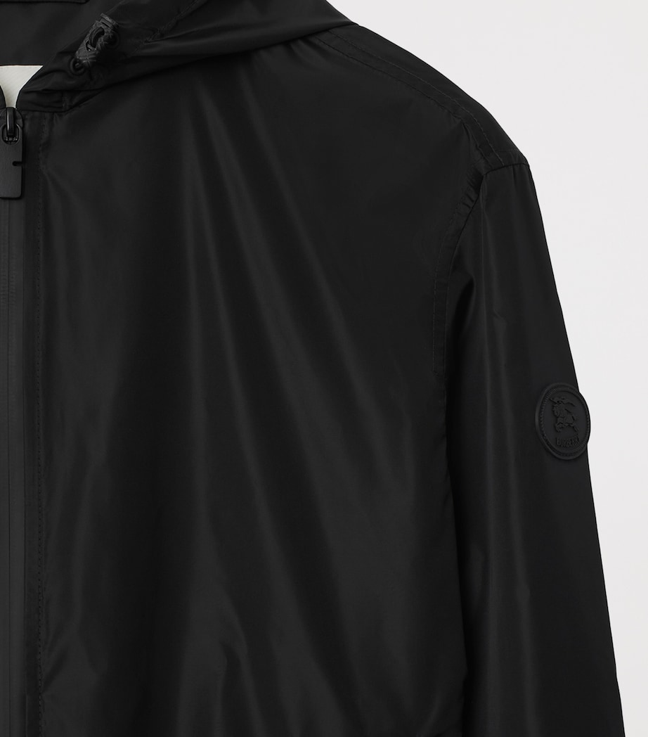 Nylon Knight Stamp Jacket BLACK Image 4