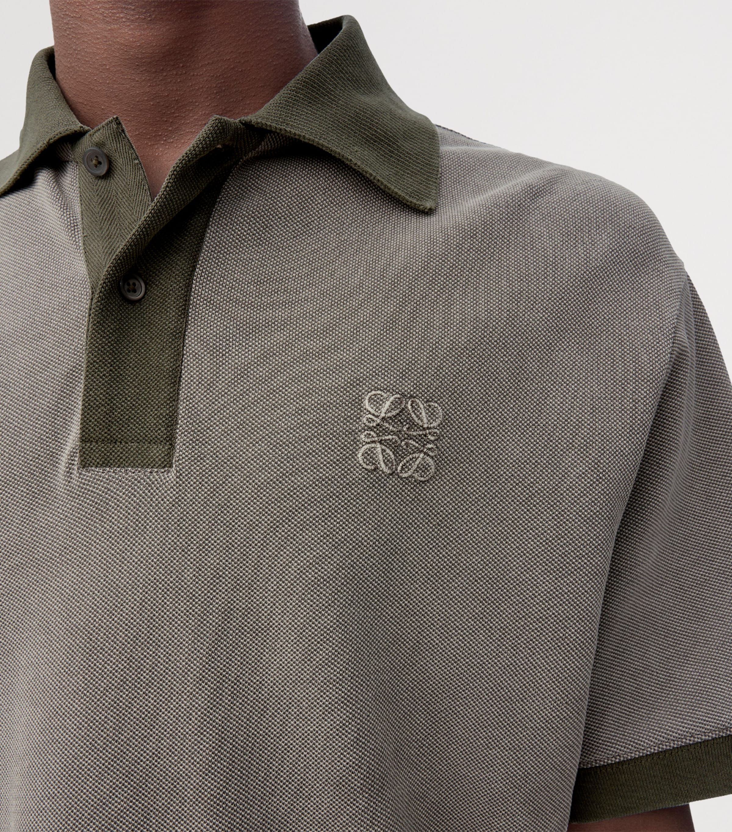LOEWE Cotton Anagram Polo Shirt | Harrods US