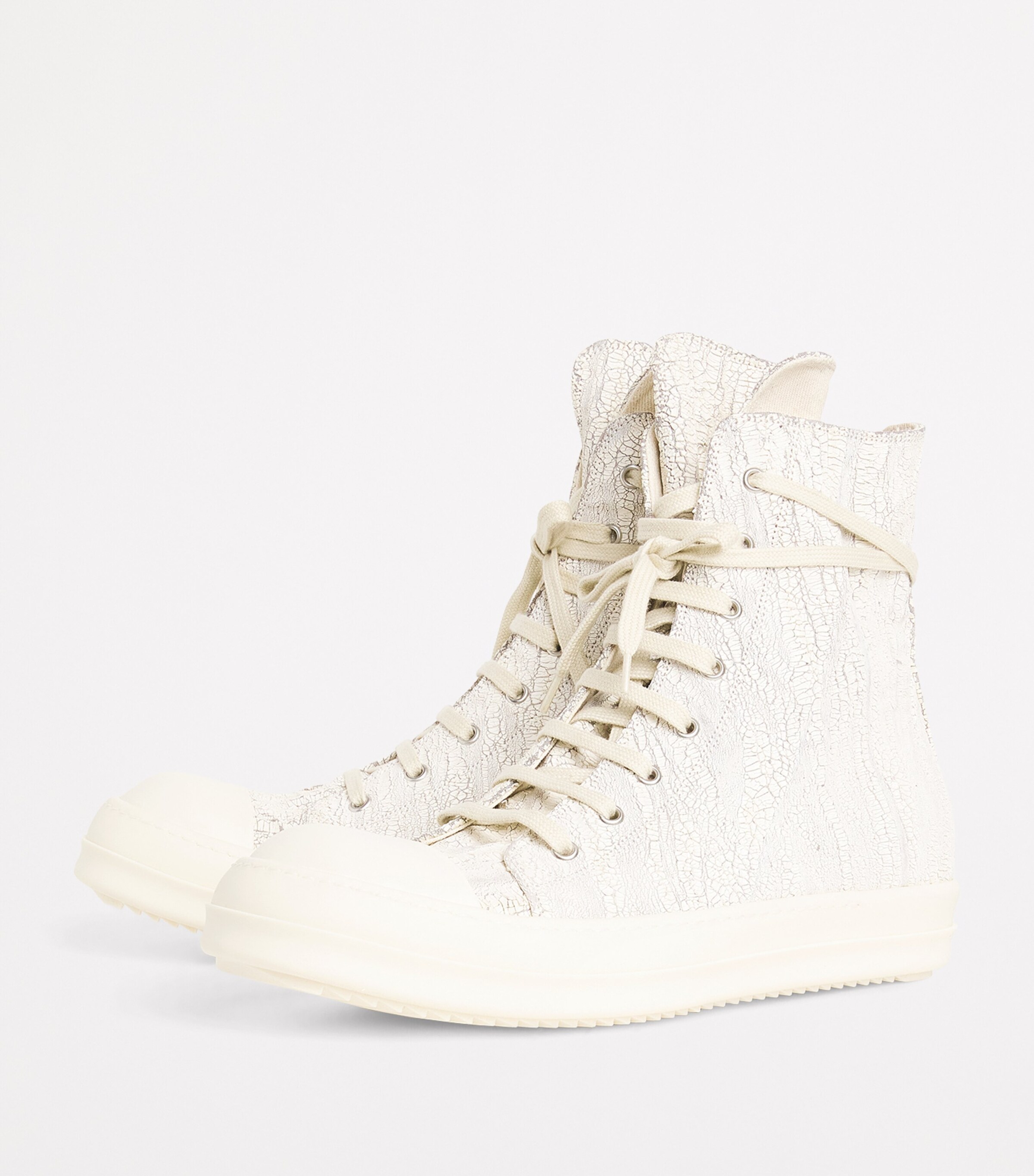 Drkshdw High-Top Sneakers 1111/MILK/MILK/MILK Image 3