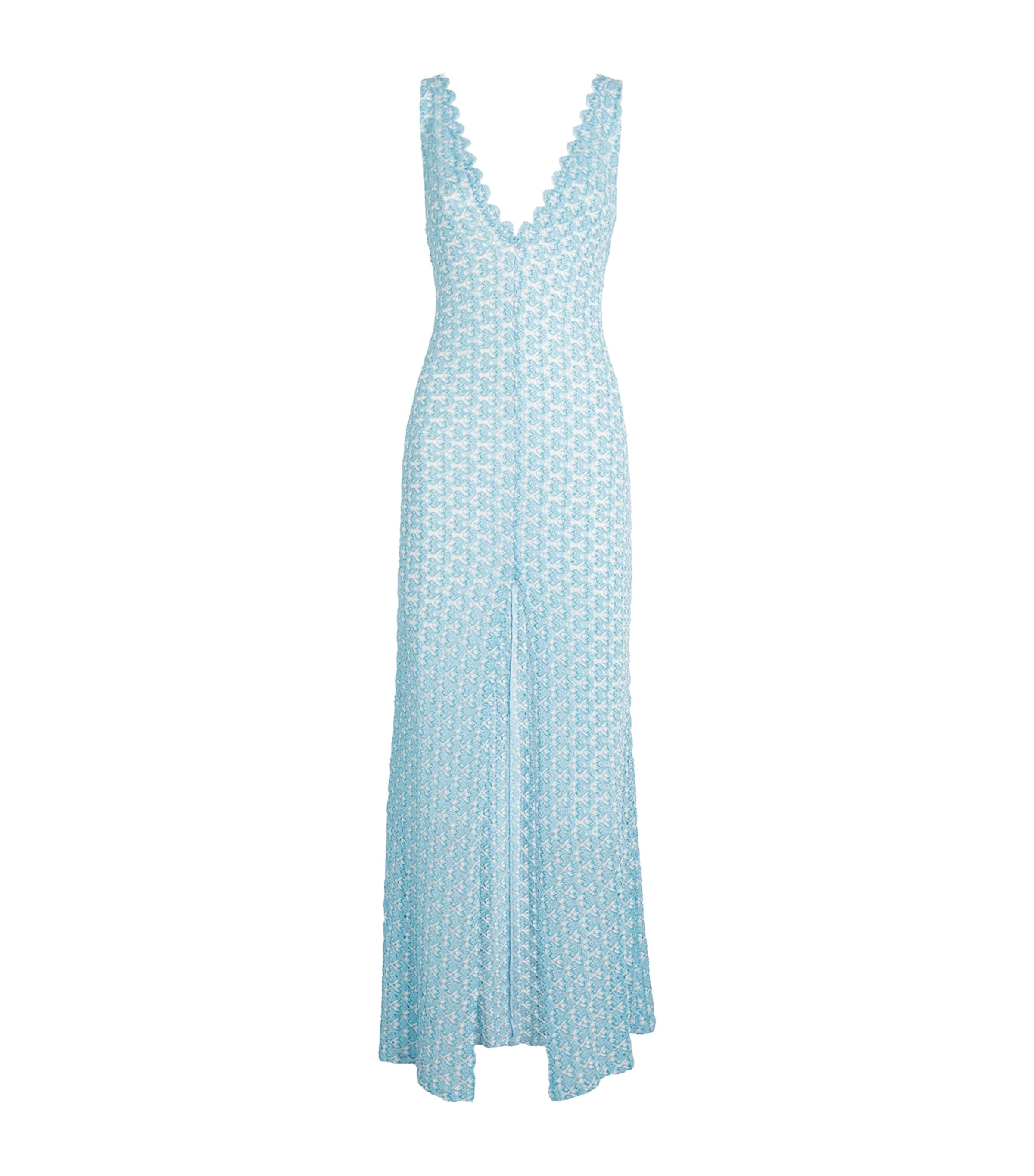 Missoni Metallic-crochet Maxi Dress