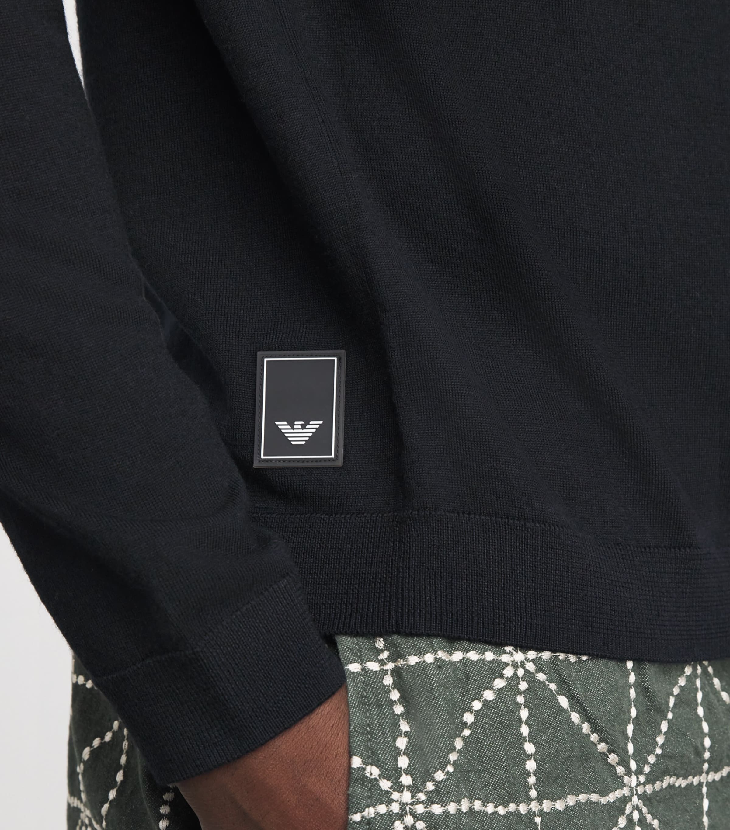 Virgin Wool Sweater UB118 Image 6