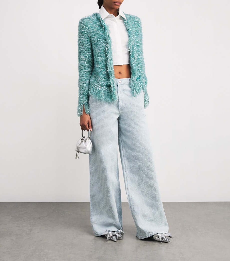 Fringe Azure Cardigan JADE MULTI JDML Image 2