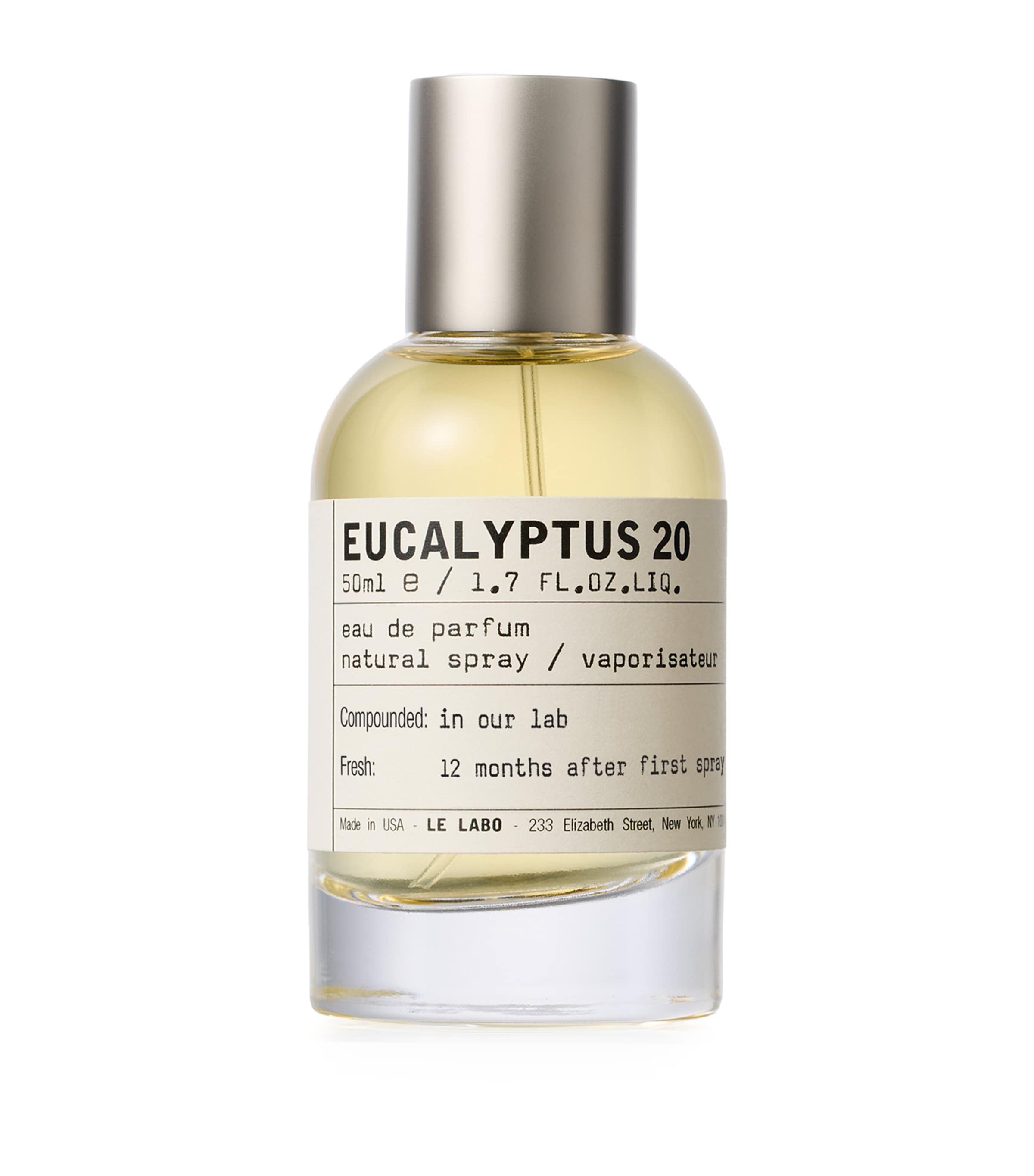 Le Labo Eucalyptus 20 Eau de Parfum (50ml) | Perfume | Womens Perfume | Mens Aftershave | Unisex Perfumes | Designers | Le Labo