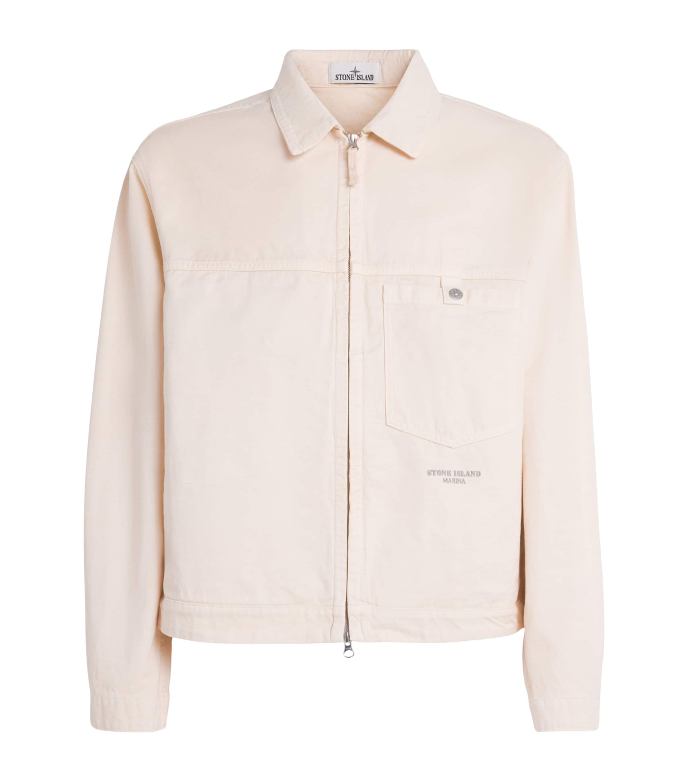 Stone Island Mens Cotton Marina Jacket Image 1