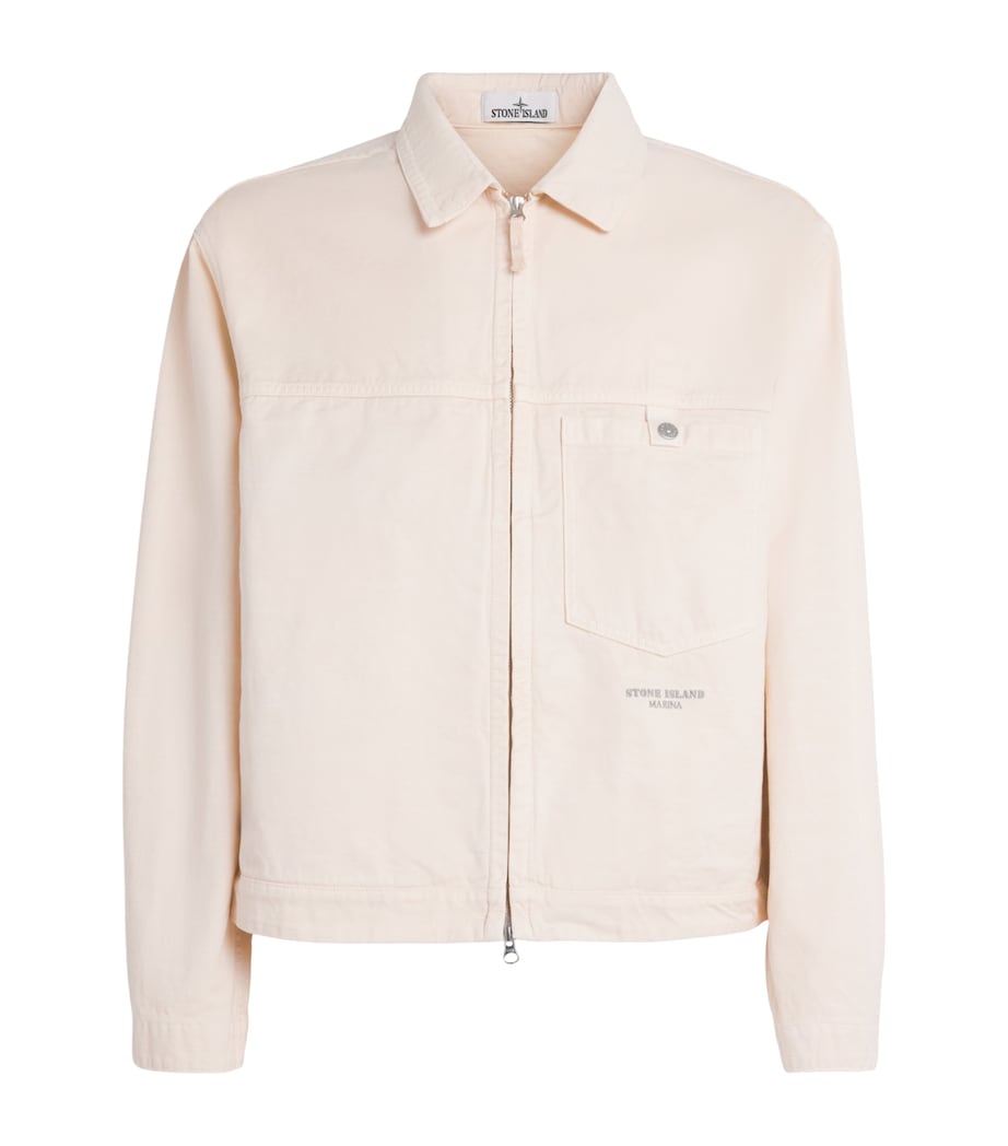 Stone Island Mens Cotton Marina Jacket Image 1