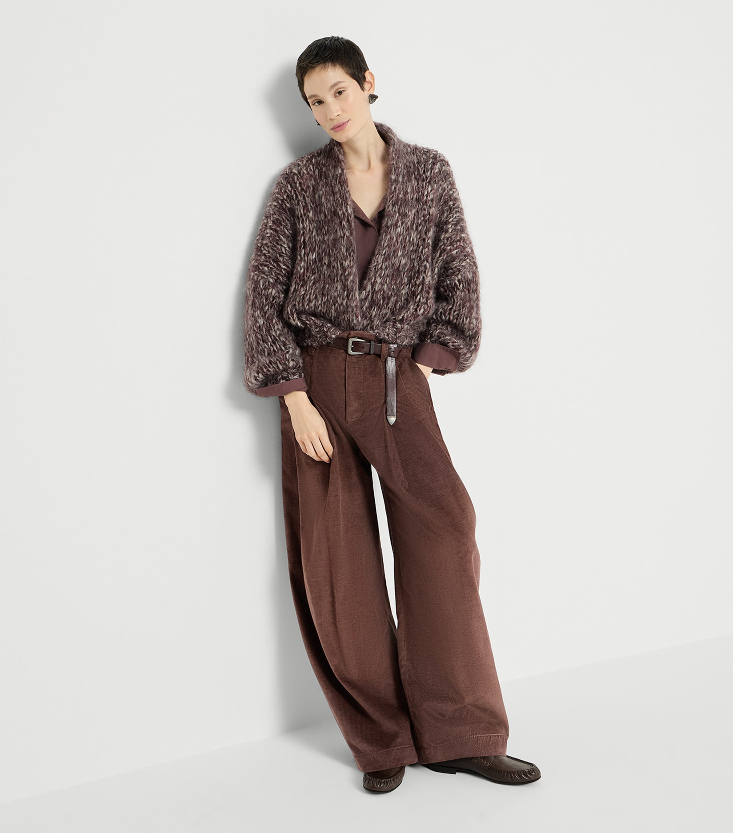 Brunello Cucinelli Womens Corduroy Trousers Image 4