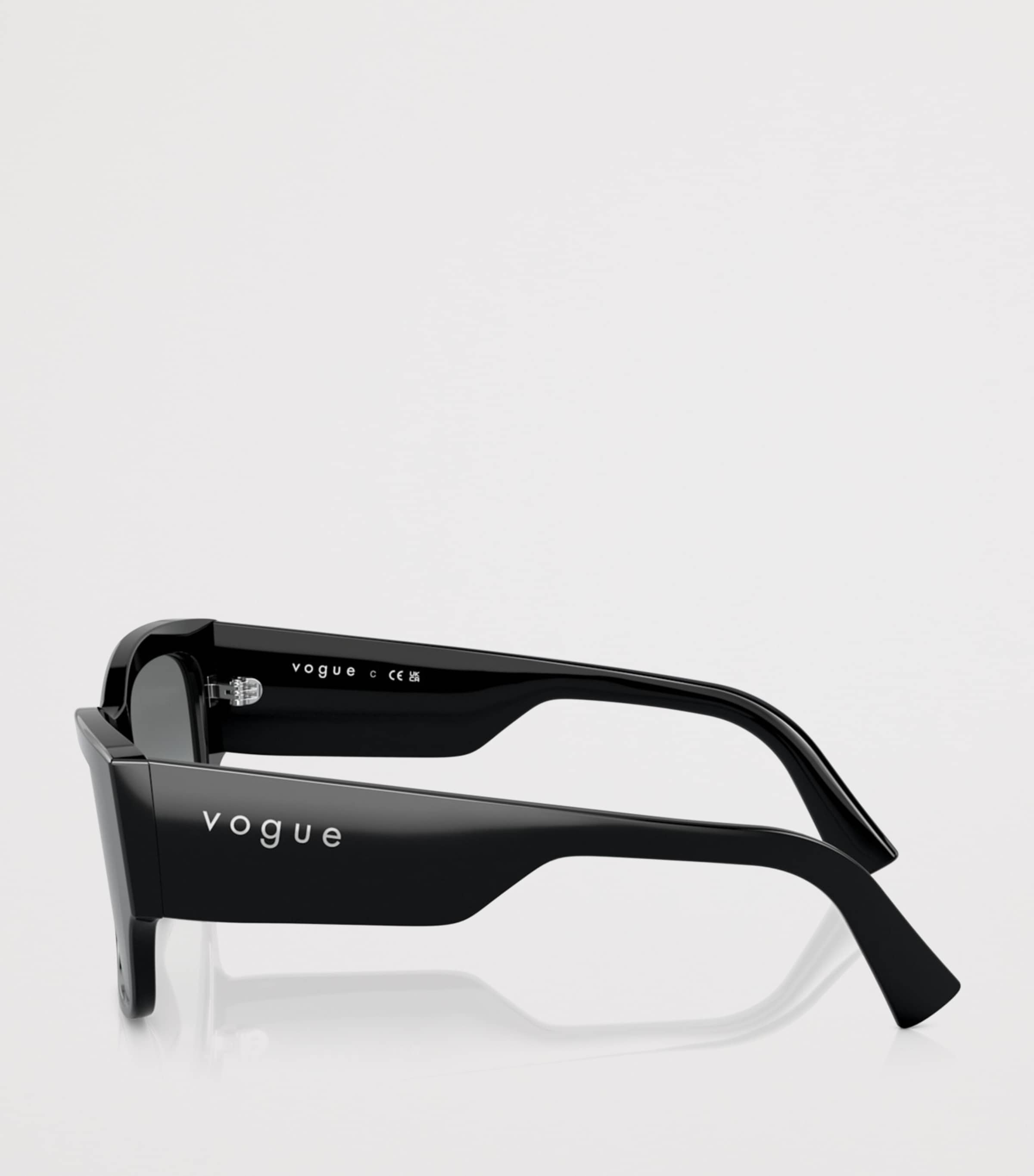 Vogue Pointed Square Sunglasses Image 3