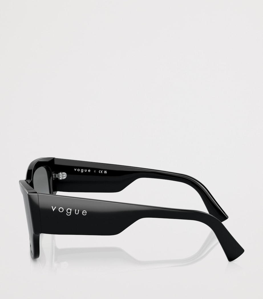 Vogue Pointed Square Sunglasses Image 3