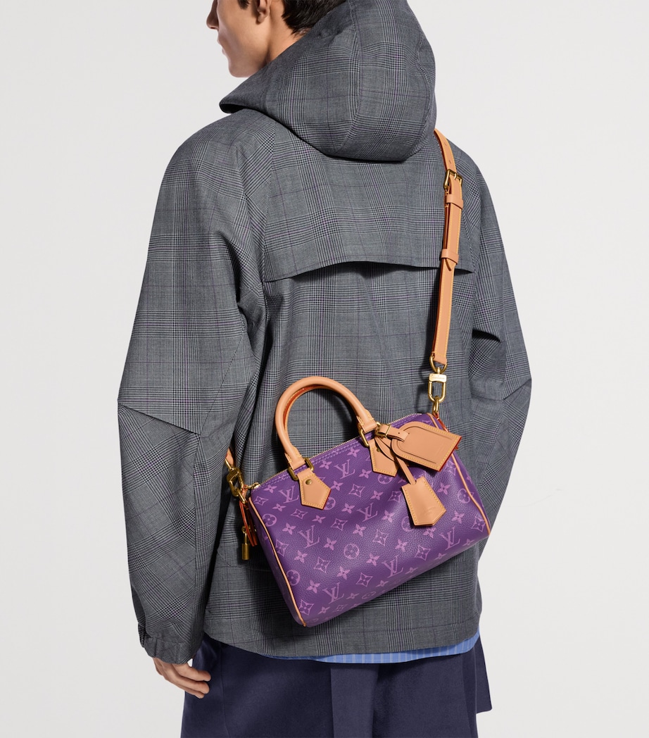 LOUIS VUITTON Lambskin Speedy P9 Bandoulière 30 Bag Lotus Purple Image 2