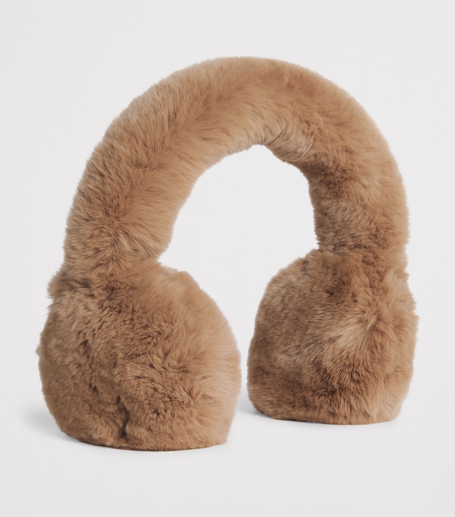 Rex Rabbit Fur Earmuffs A2156 Image 3